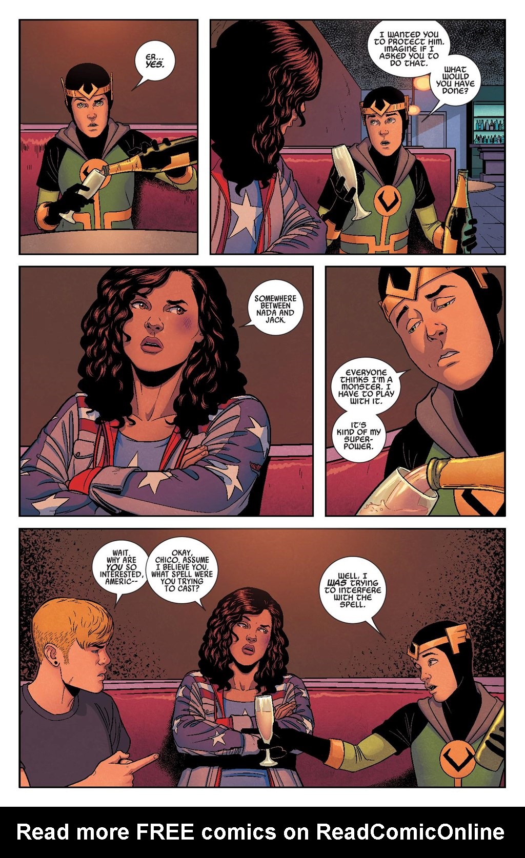 Read online Marvel-Verse (2020) comic -  Issue # America Chavez - 30