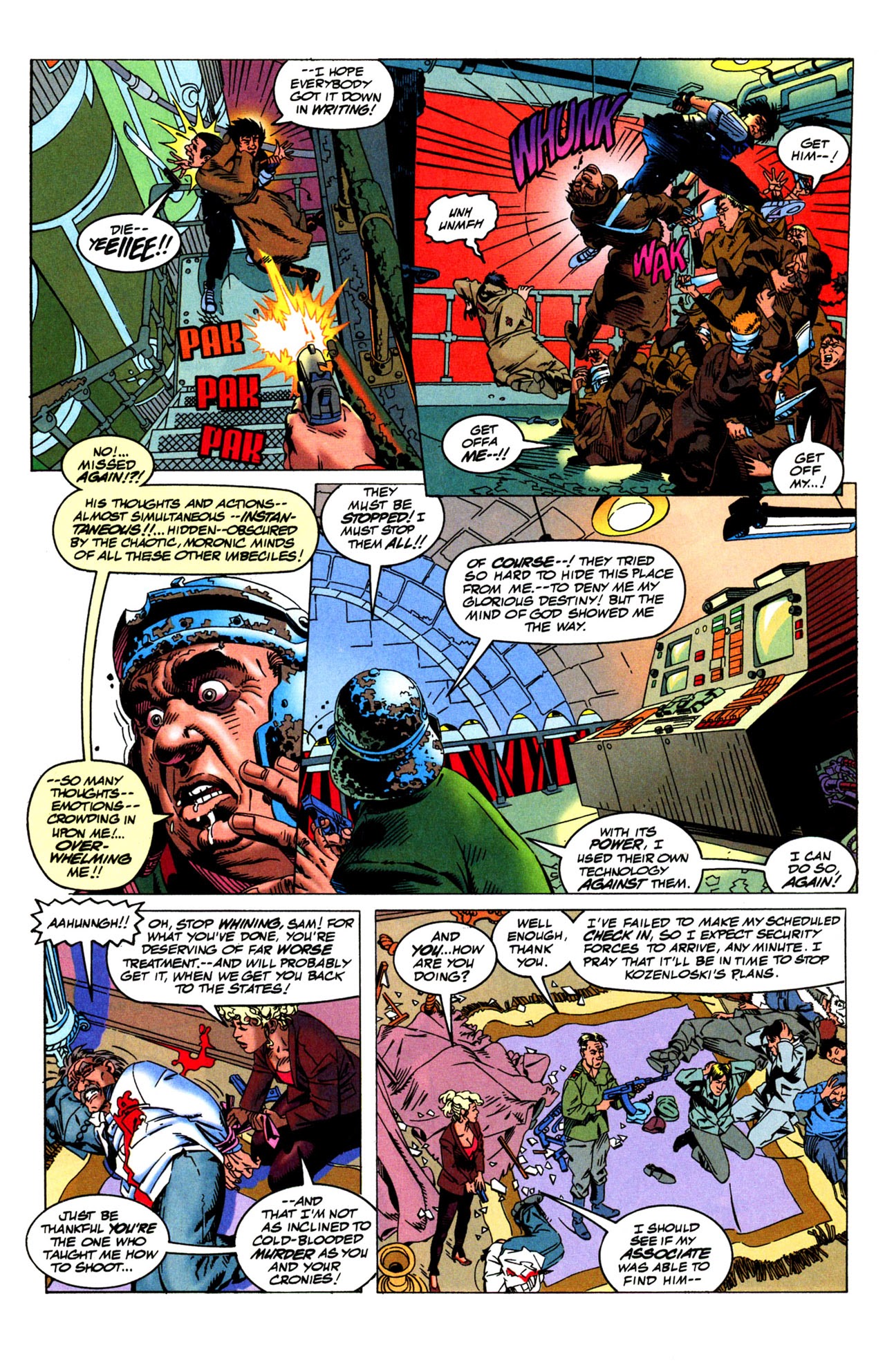 Read online Jackie Chan's Spartan X: The Armour of Heaven comic -  Issue #3 - 8