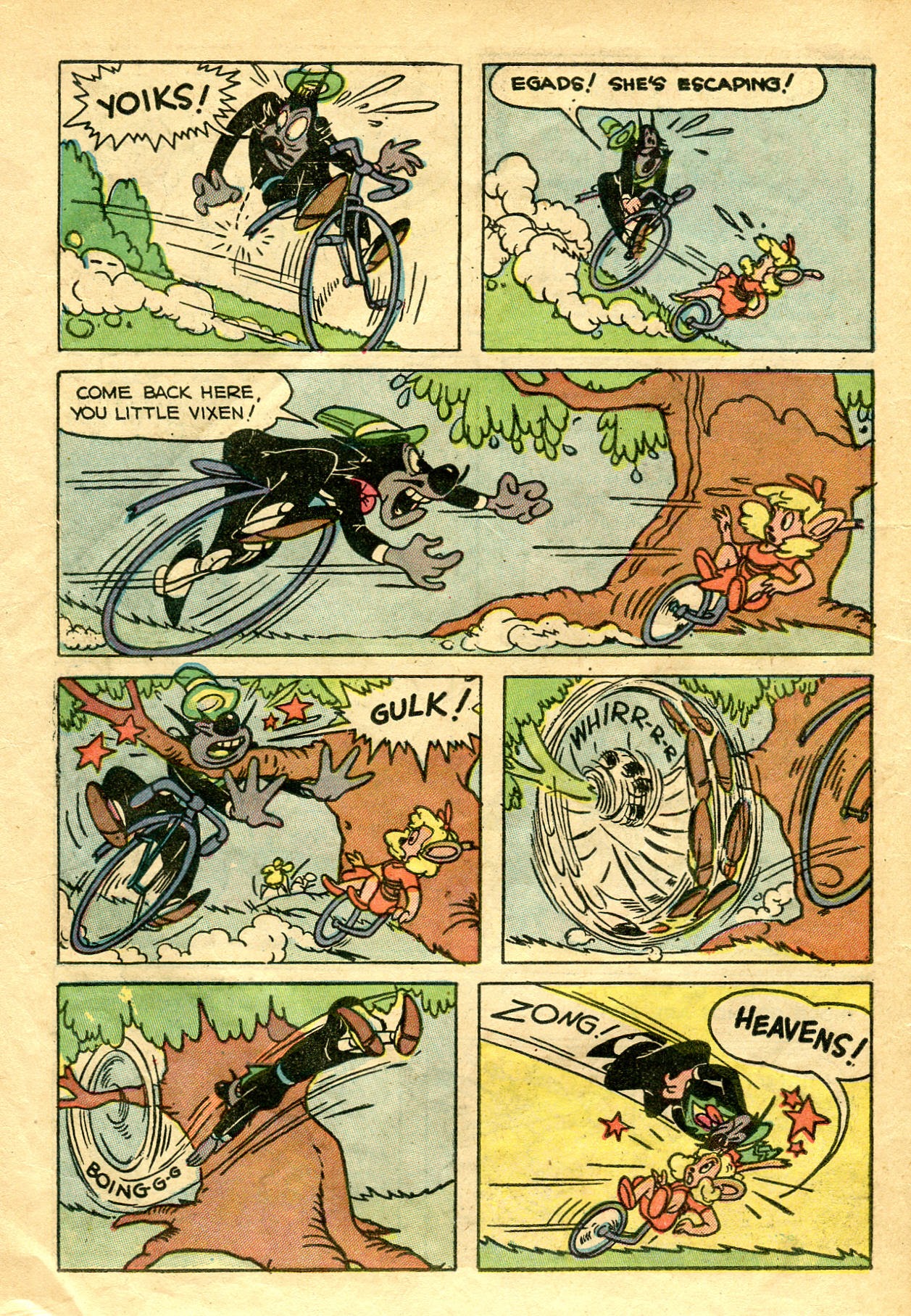 Read online Paul Terry's Mighty Mouse Comics comic -  Issue #12 - 14