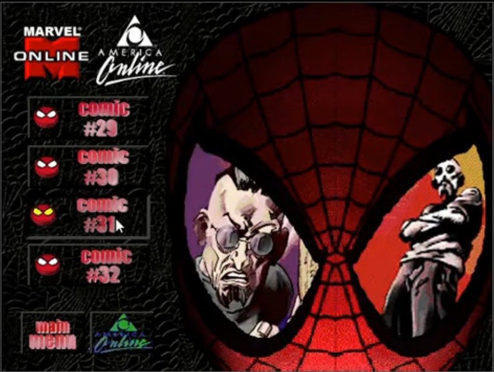 Read online Stan Lee Presents Spider-Man Cybercomic comic -  Issue #31 - 1