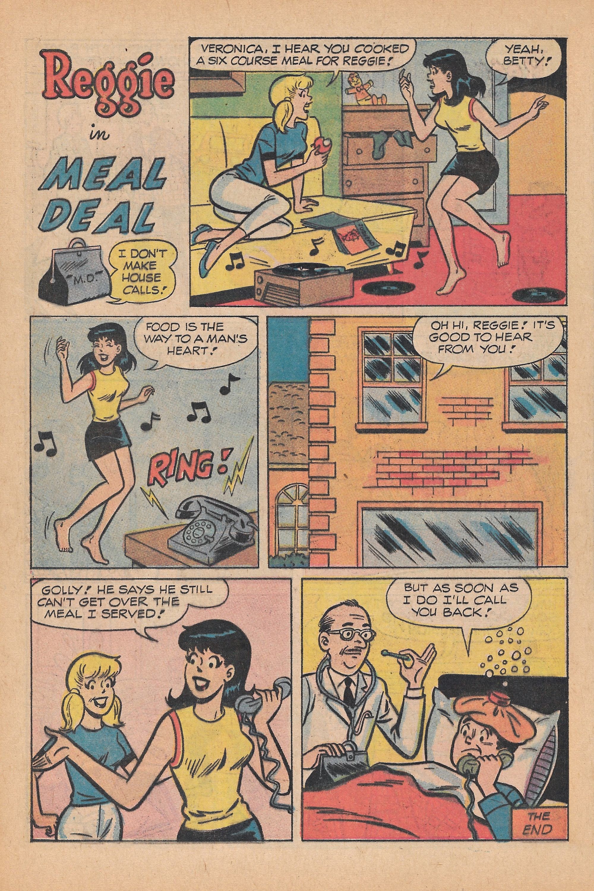 Read online Reggie's Wise Guy Jokes comic -  Issue #15 - 28