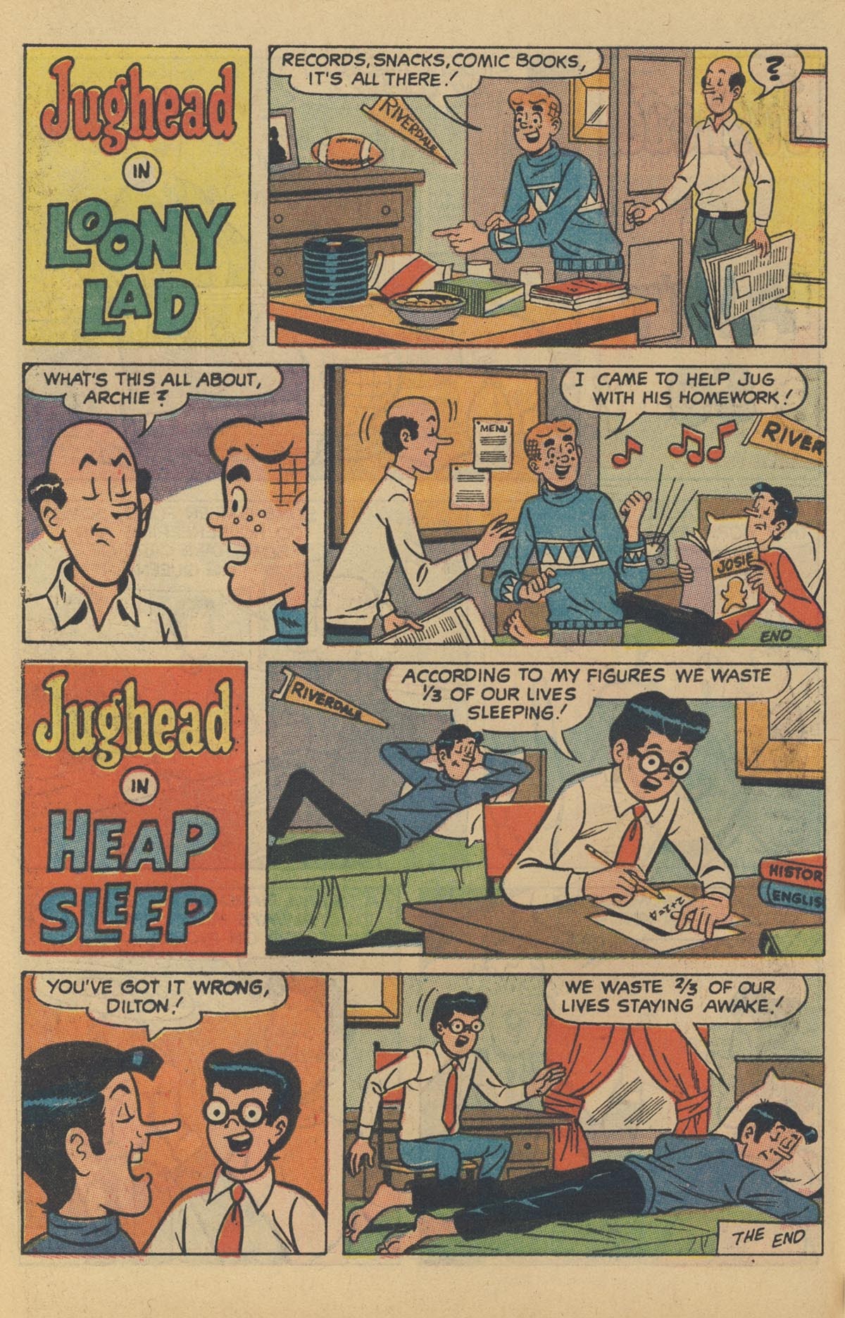 Read online Jughead's Jokes comic -  Issue #11 - 52