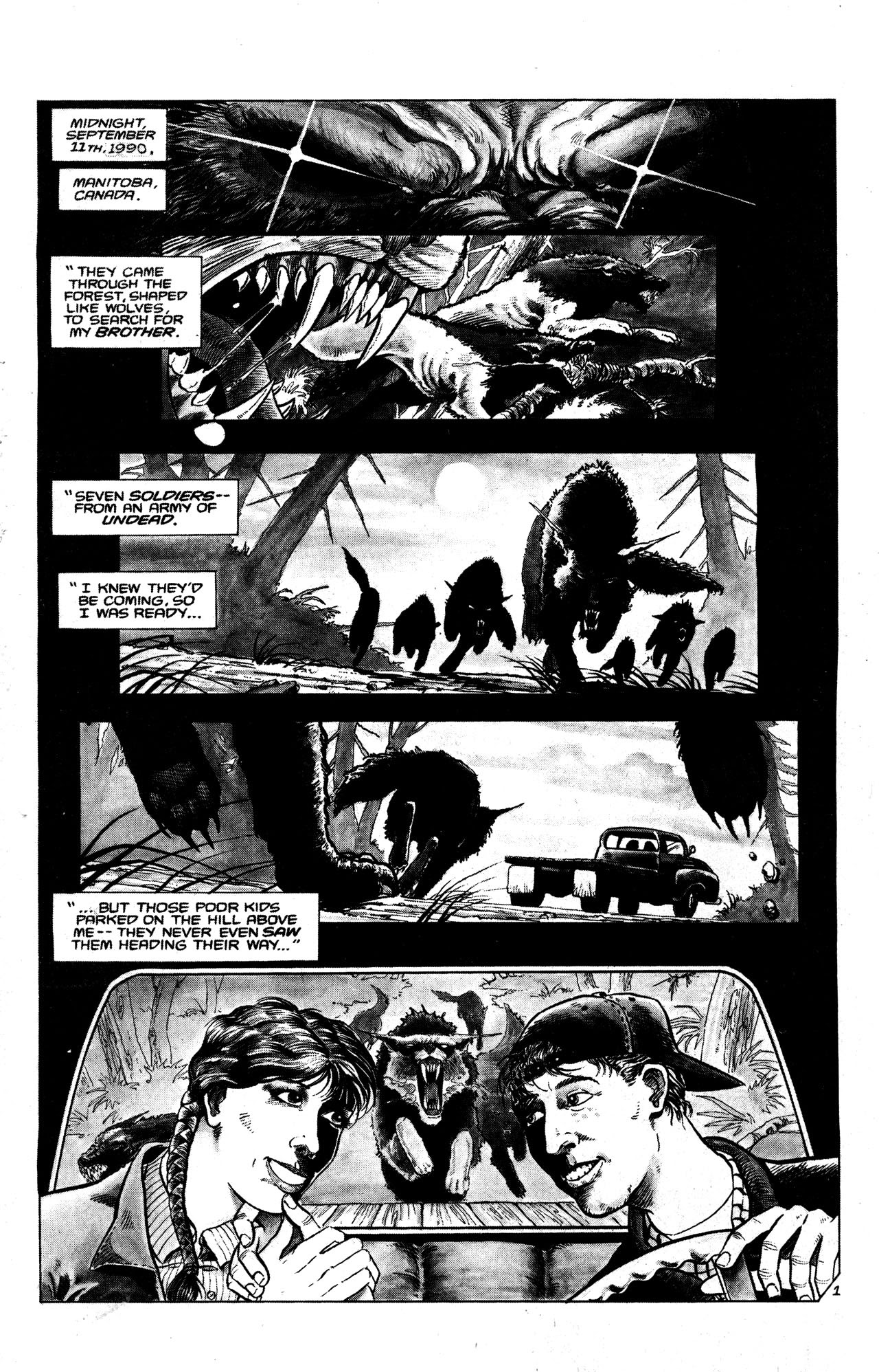 Read online From the Darkness comic -  Issue #1 - 3