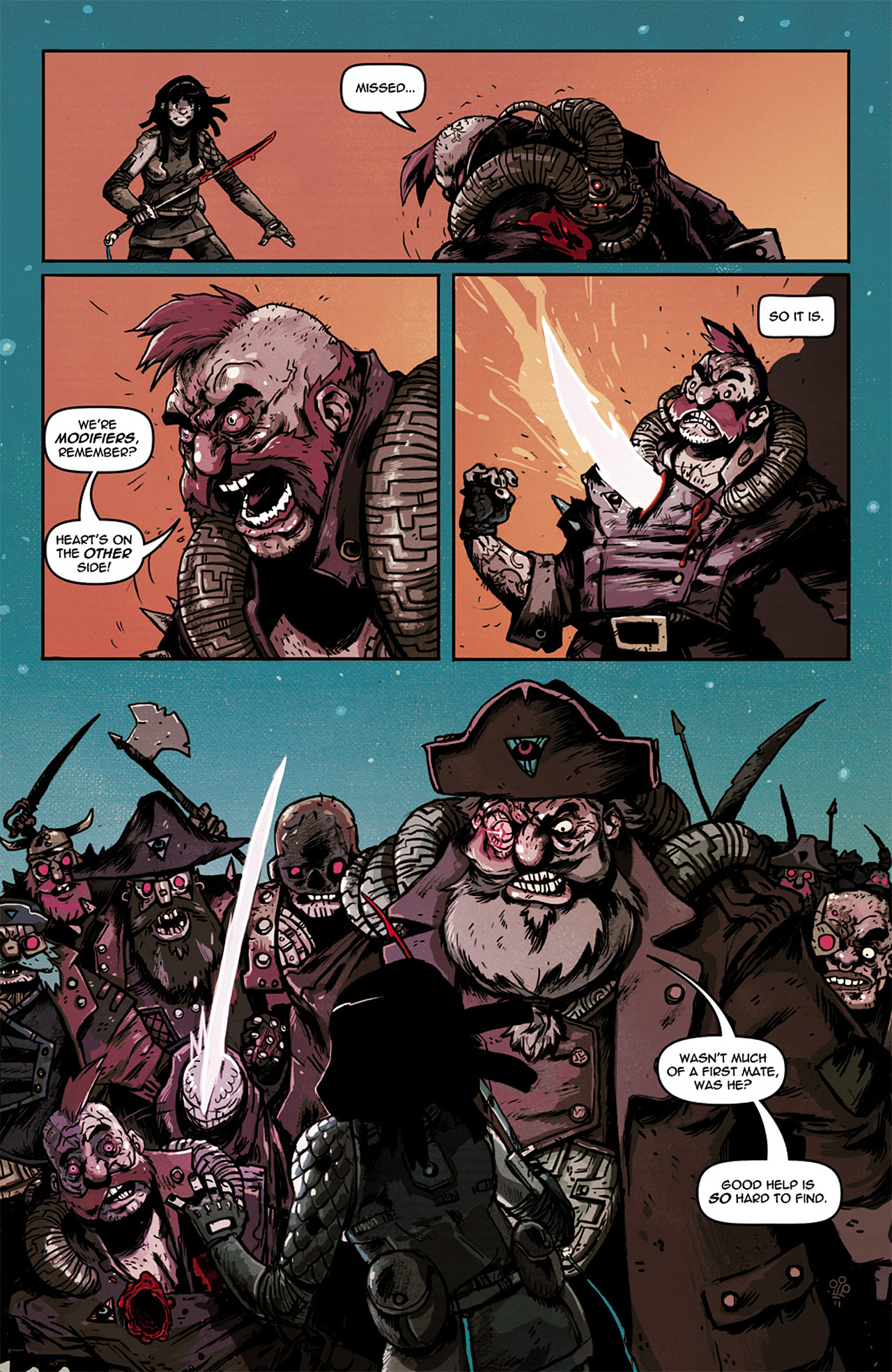 Read online Amala's Blade comic -  Issue #0 - 18