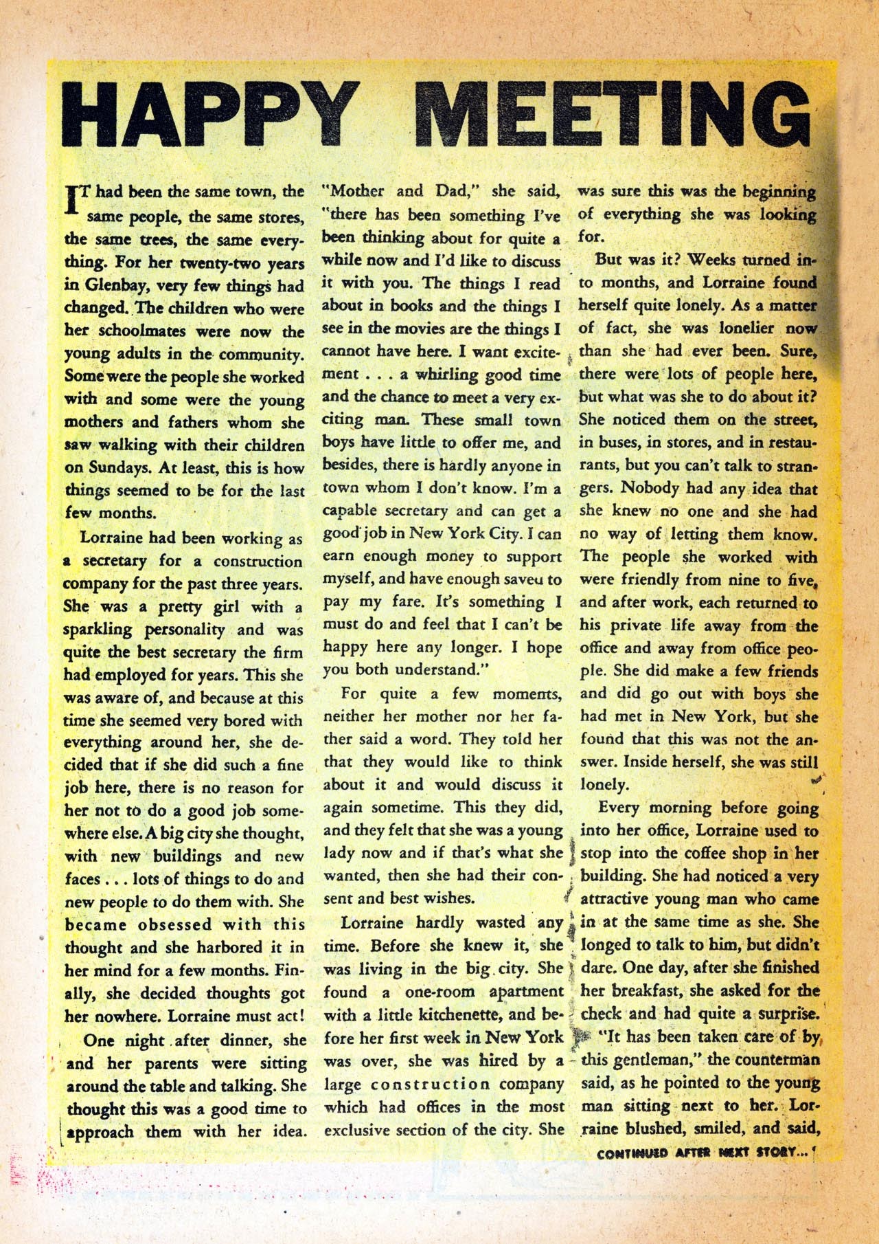 Read online Secret Story Romances comic -  Issue #13 - 18