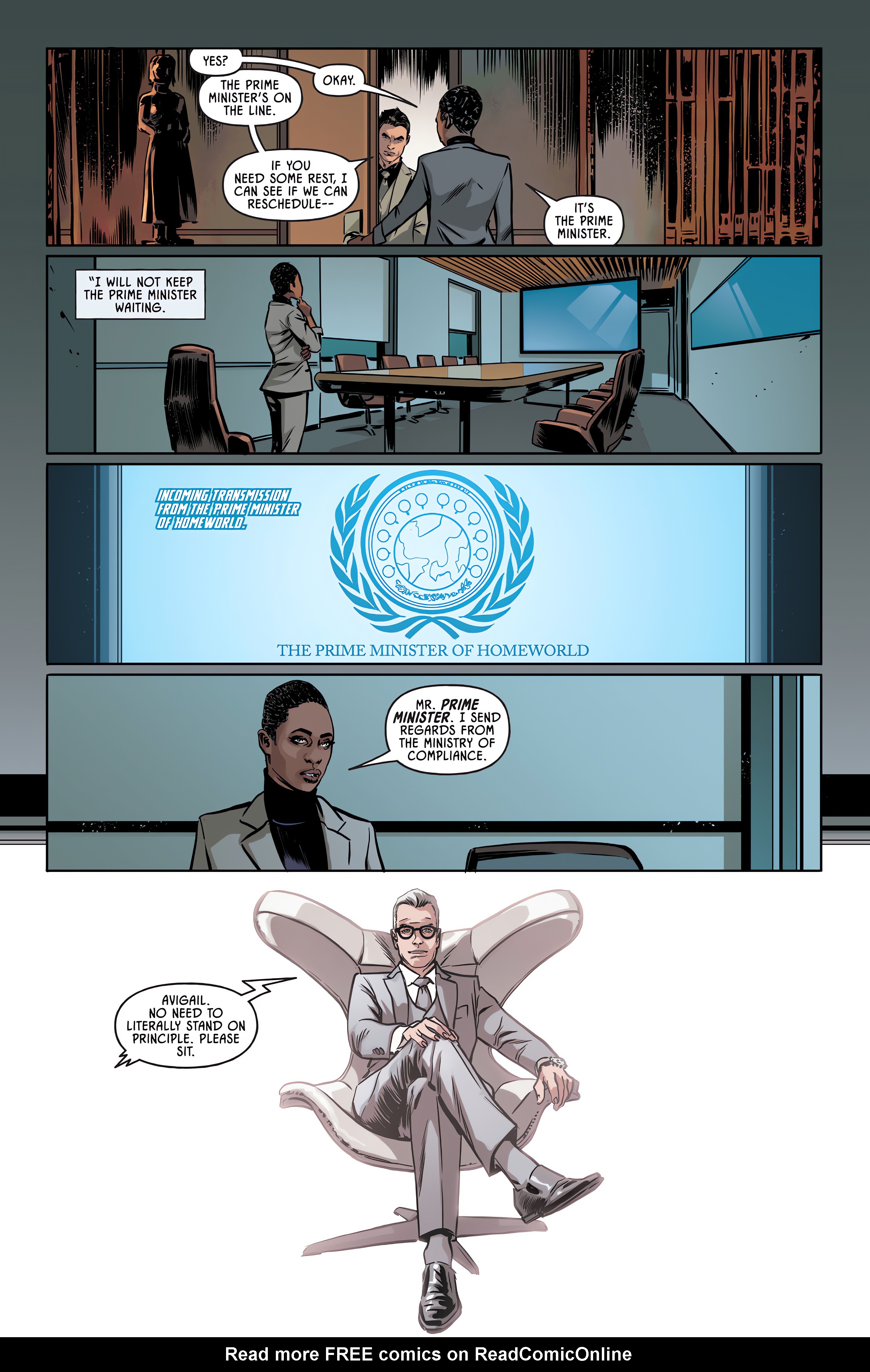 Read online The Ministry of Compliance comic -  Issue #1 - 16