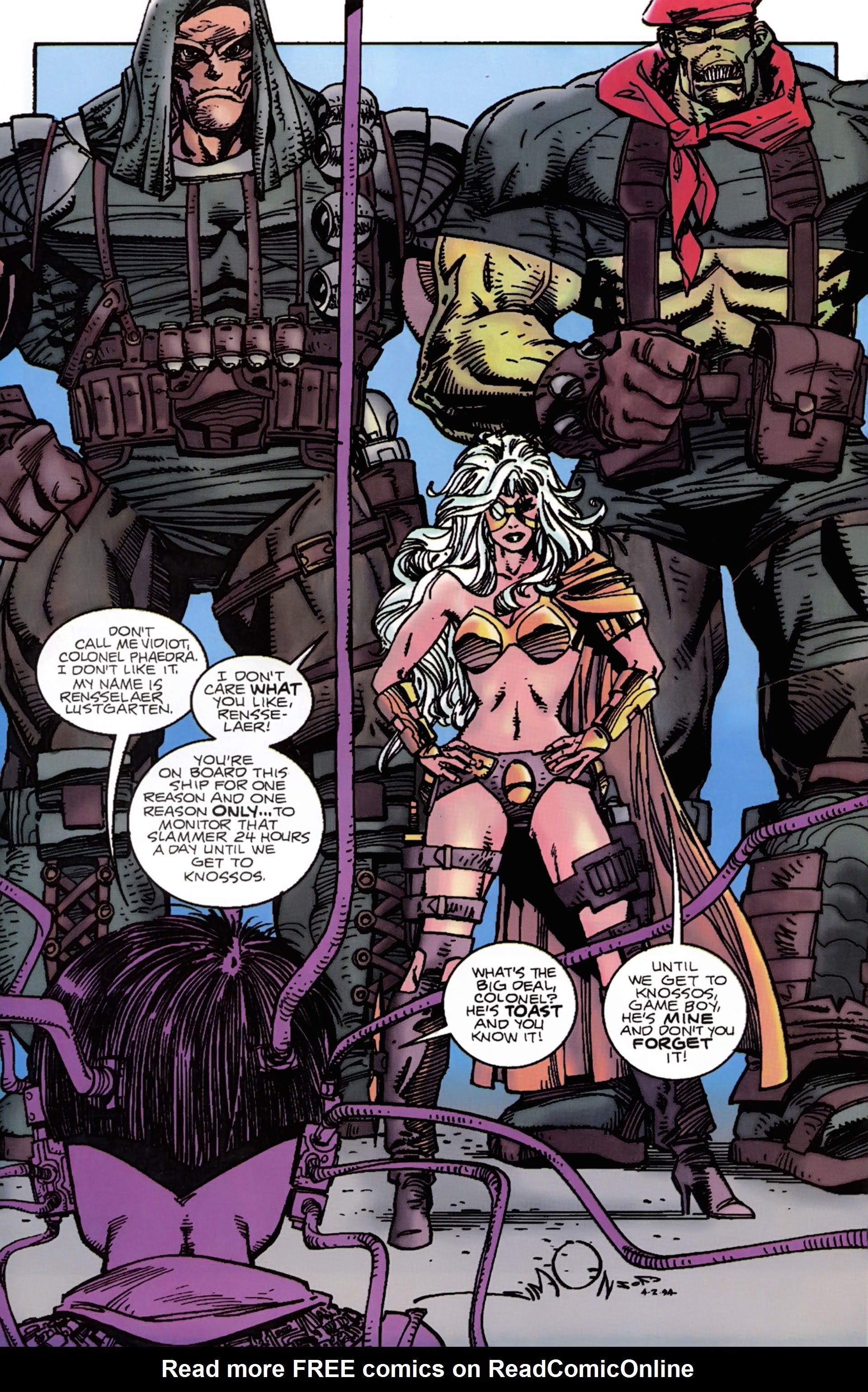 Read online Star Slammers comic -  Issue #1 - 15