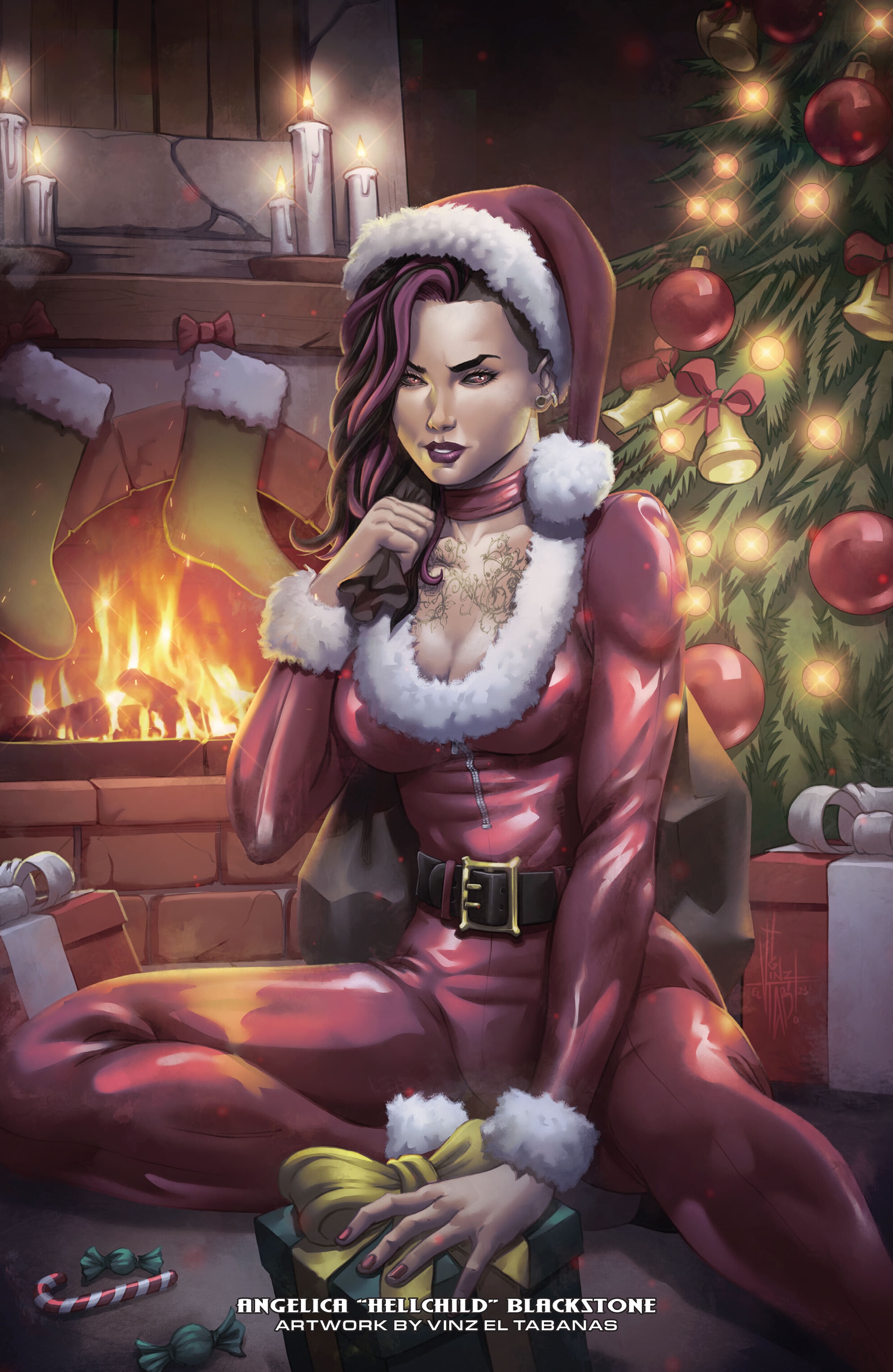 Read online Grimm Fairy Tales 2023 Holiday Pinup Special comic -  Issue # Full - 13