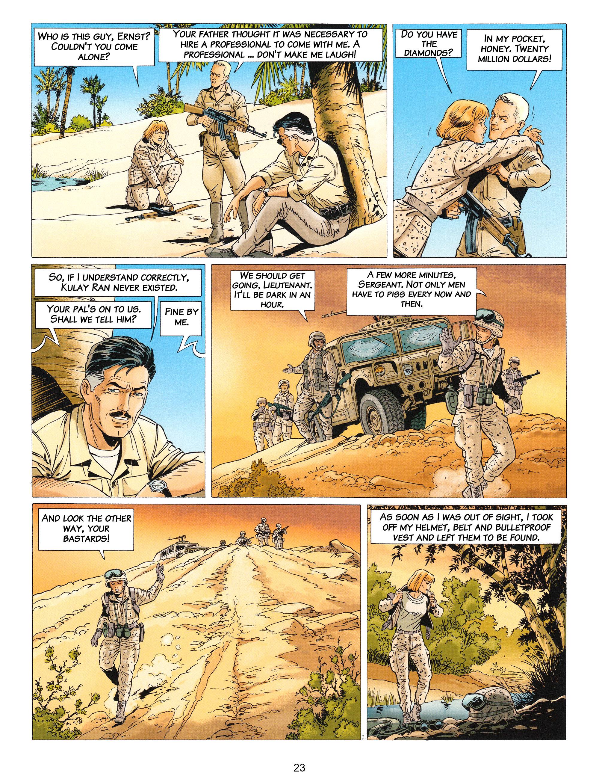 Read online Wayne Shelton comic -  Issue #10 - 23