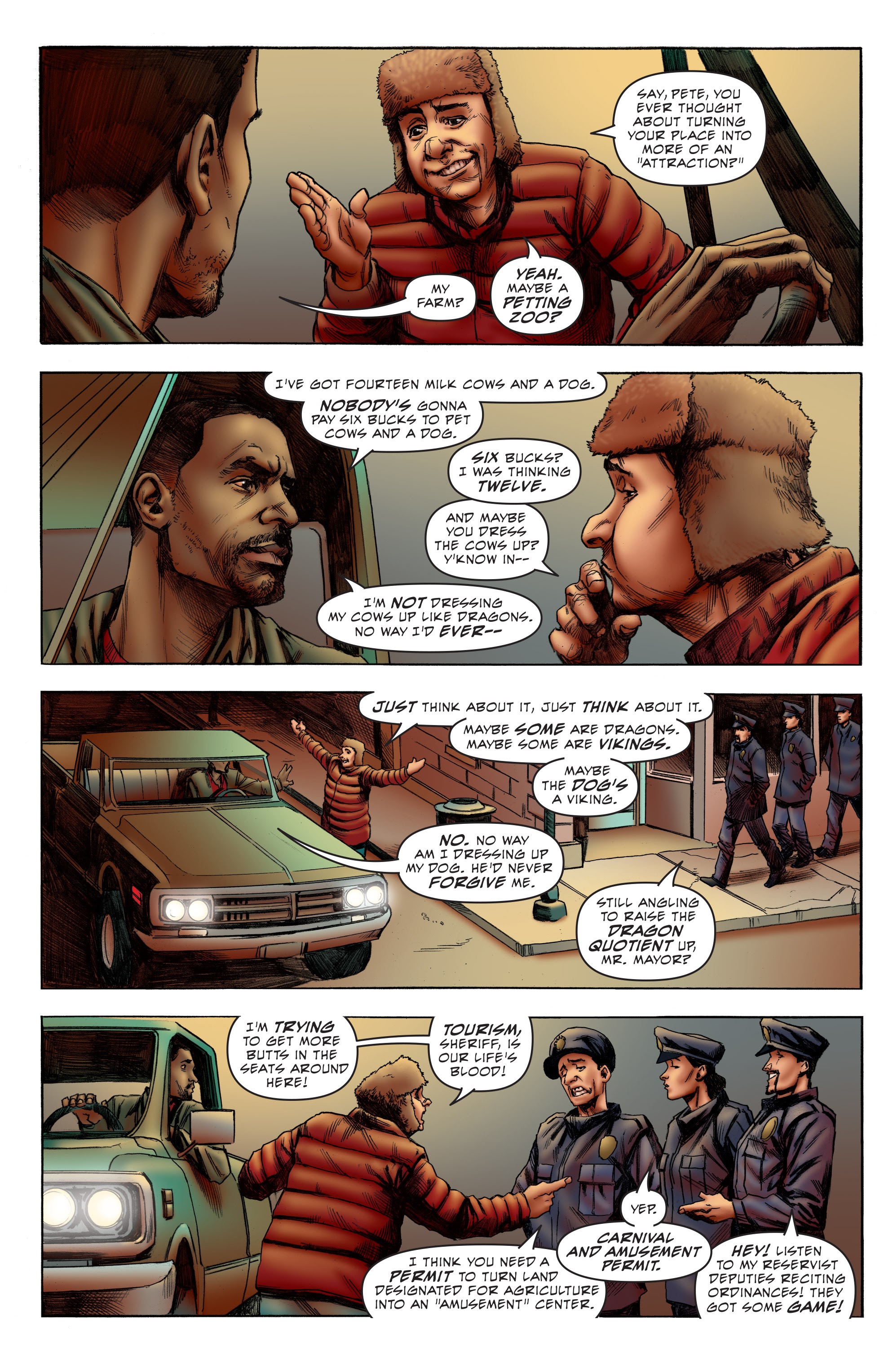 Read online A Town Called Dragon comic -  Issue #2 - 6