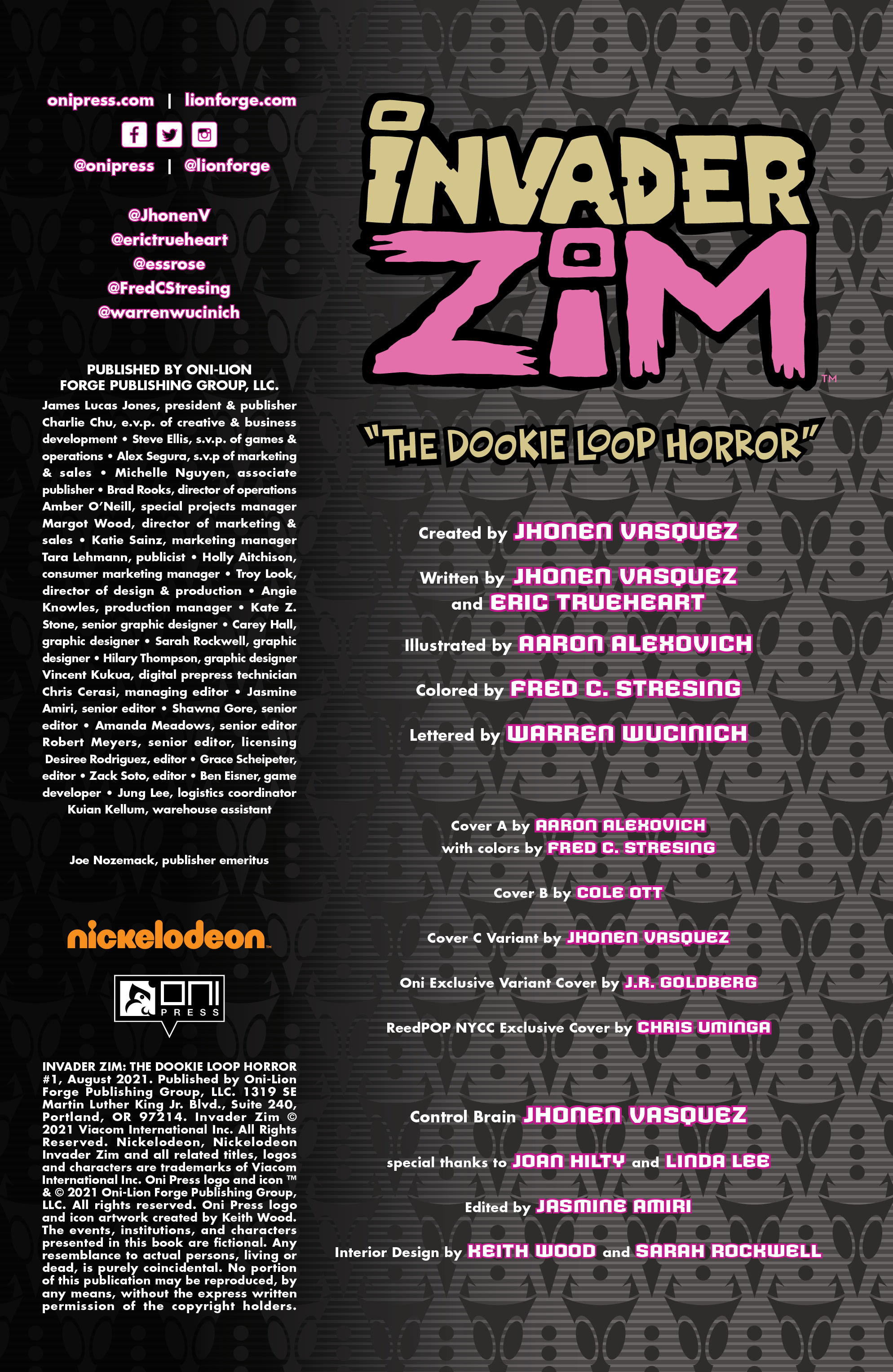 Read online Invader Zim: The Dookie Loop Horror comic -  Issue # Full - 2