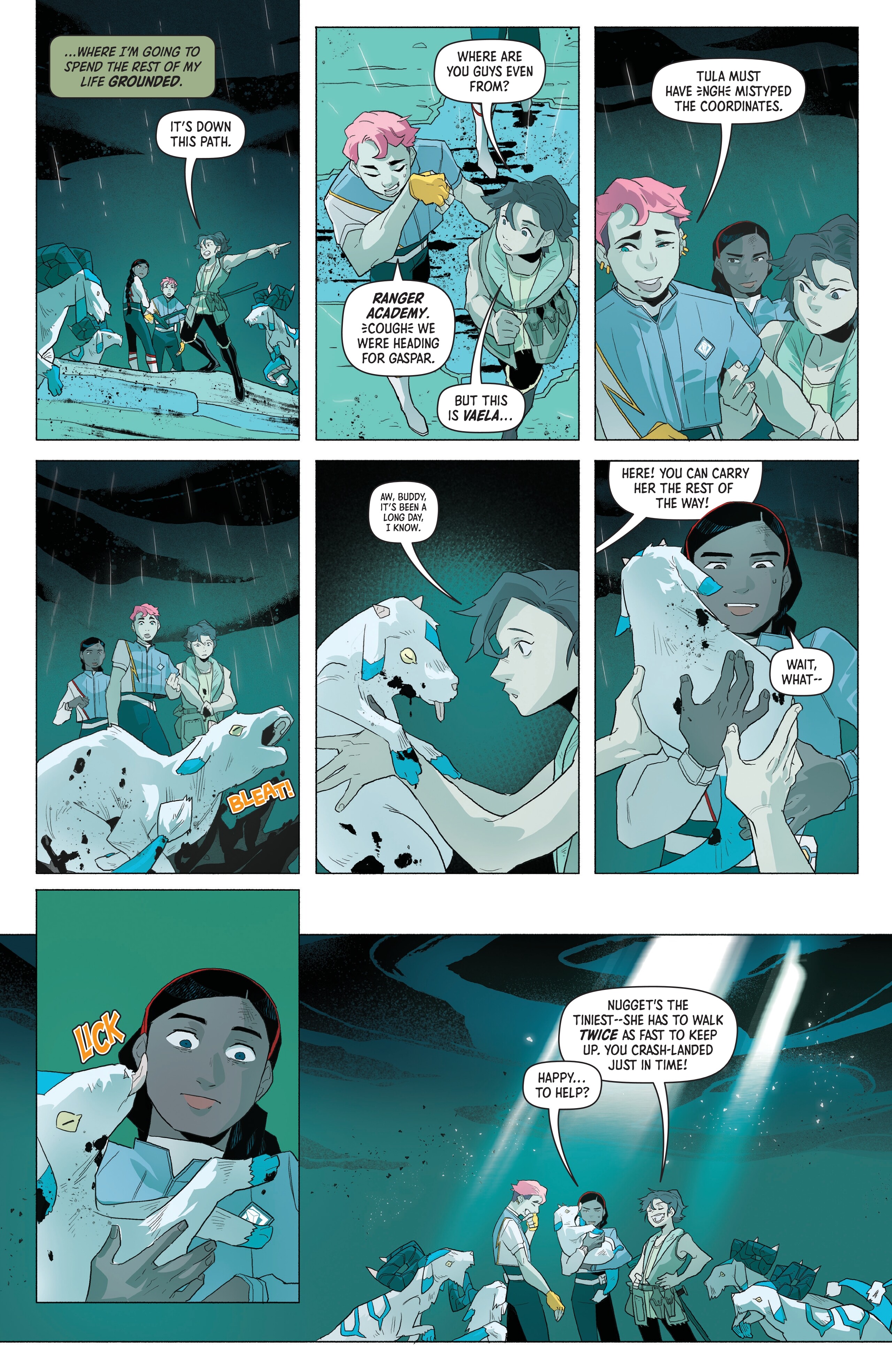 Read online Ranger Academy comic -  Issue #1 - 10