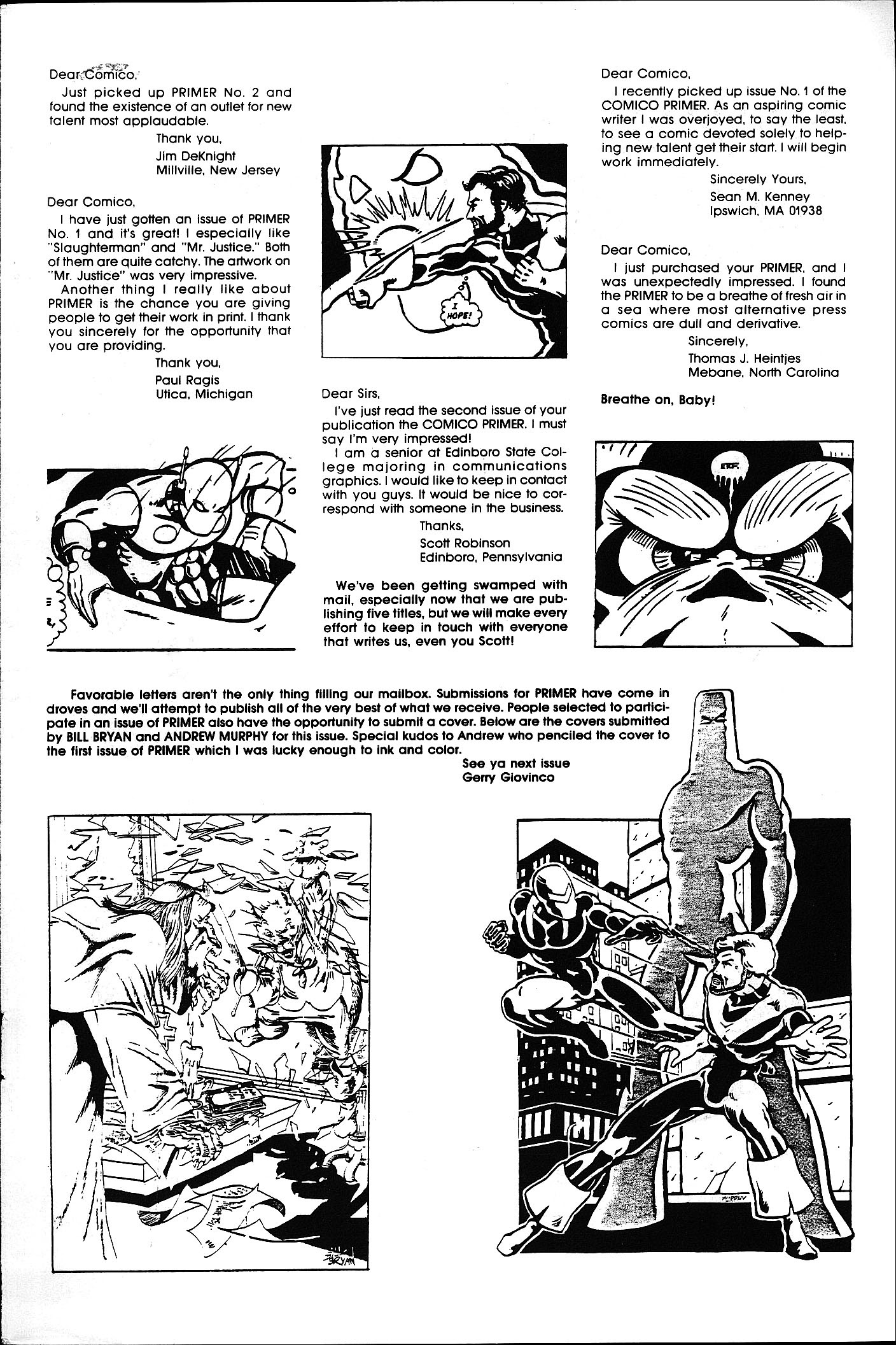 Read online Comico Primer comic -  Issue #3 - 35