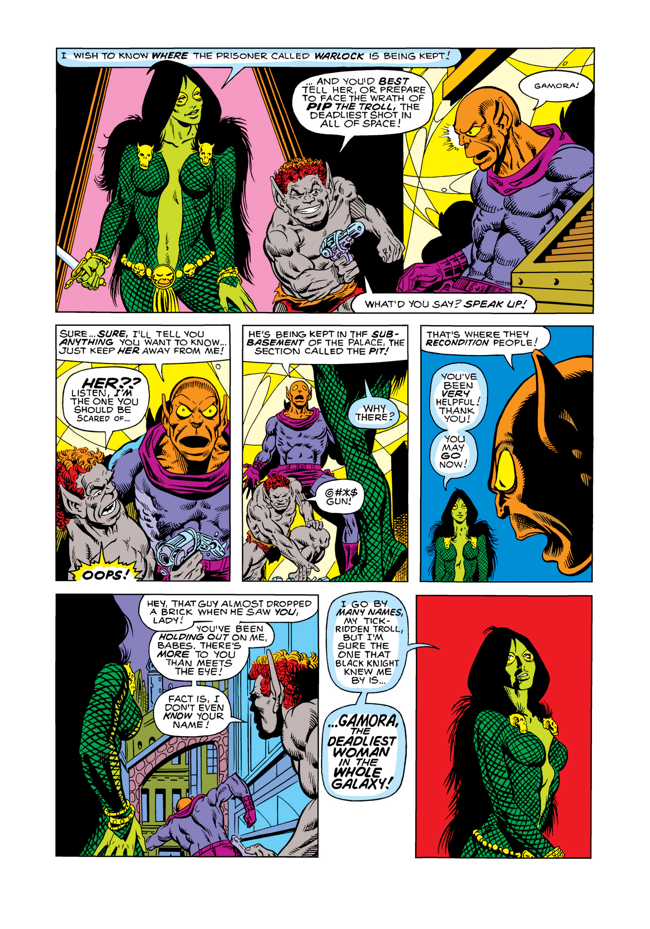 Read online Marvel Masterworks: Warlock comic -  Issue # TPB 2 (Part 1) - 73