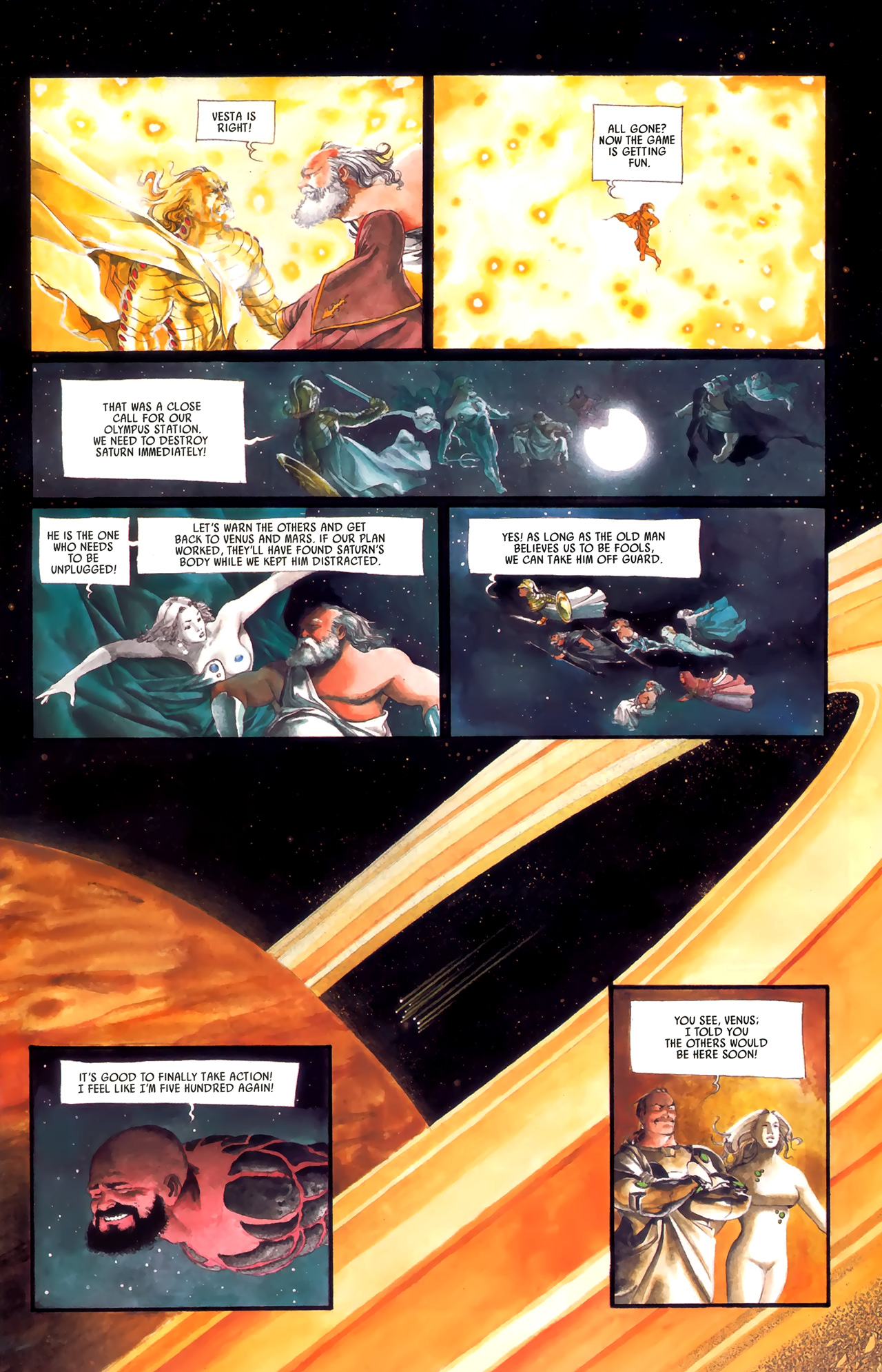Read online Scourge Of The Gods: The Fall comic -  Issue #3 - 23