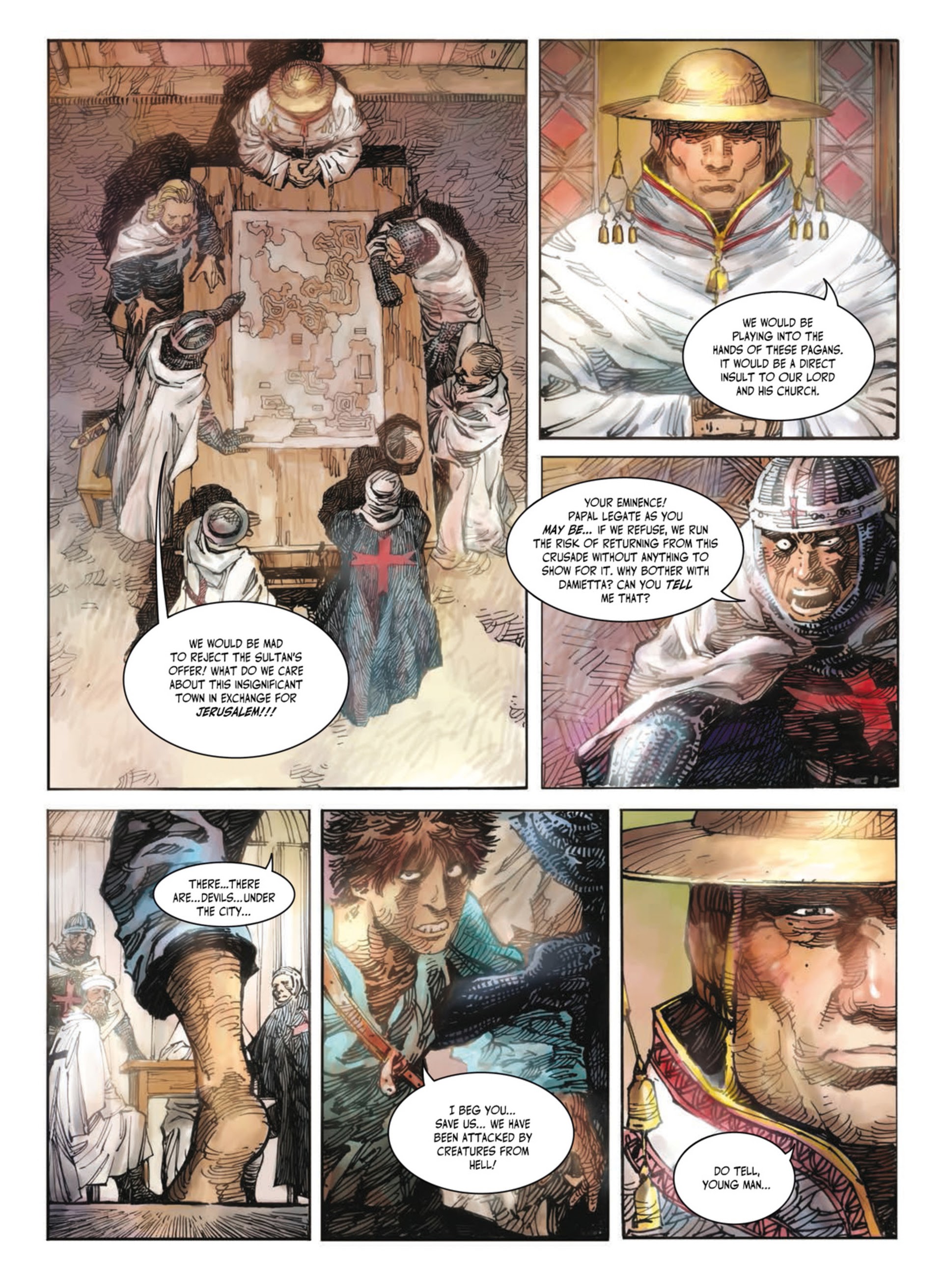 Read online Crusades comic -  Issue #1 - 20