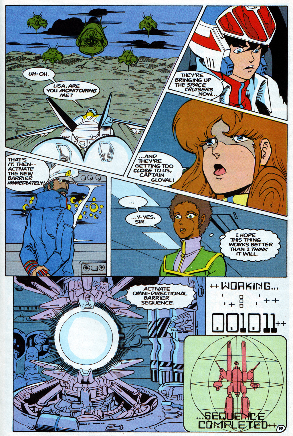 Read online Robotech The Macross Saga comic -  Issue #19 - 21