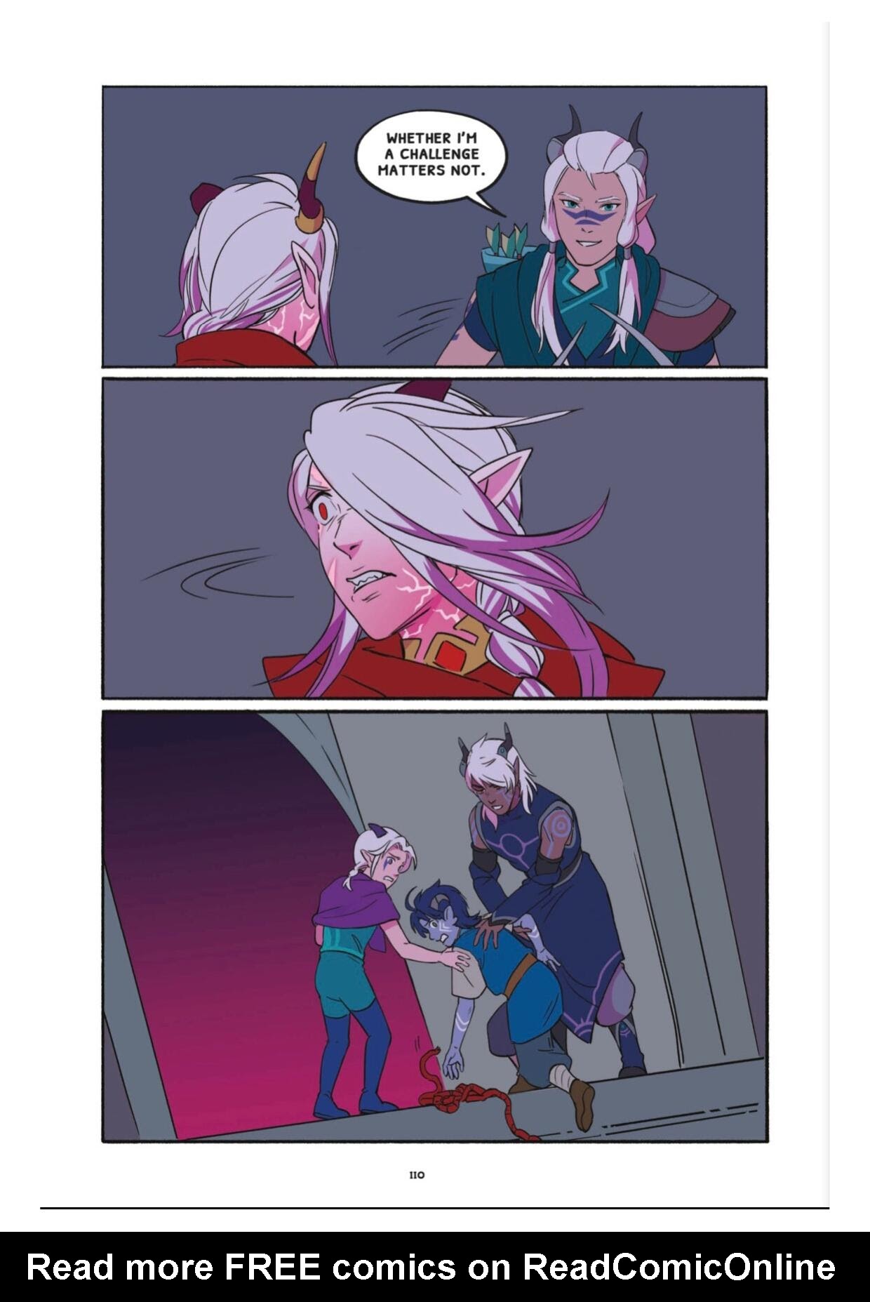 Read online The Dragon Prince: Bloodmoon Huntress comic -  Issue # TPB - 113