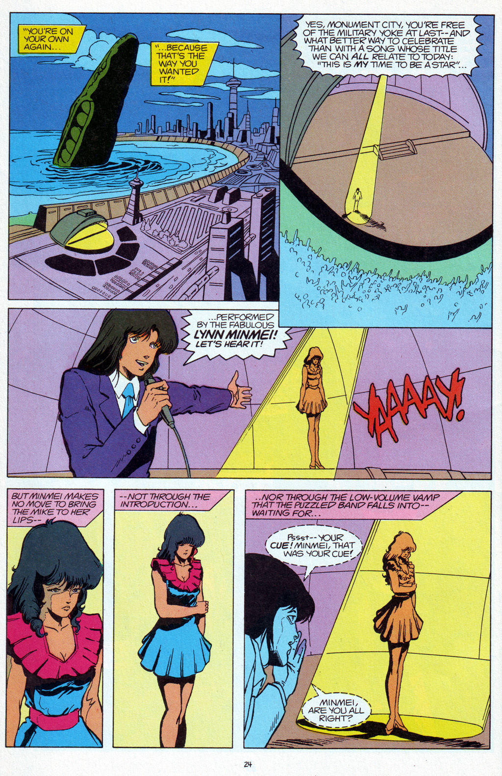 Read online Robotech The Macross Saga comic -  Issue #34 - 25