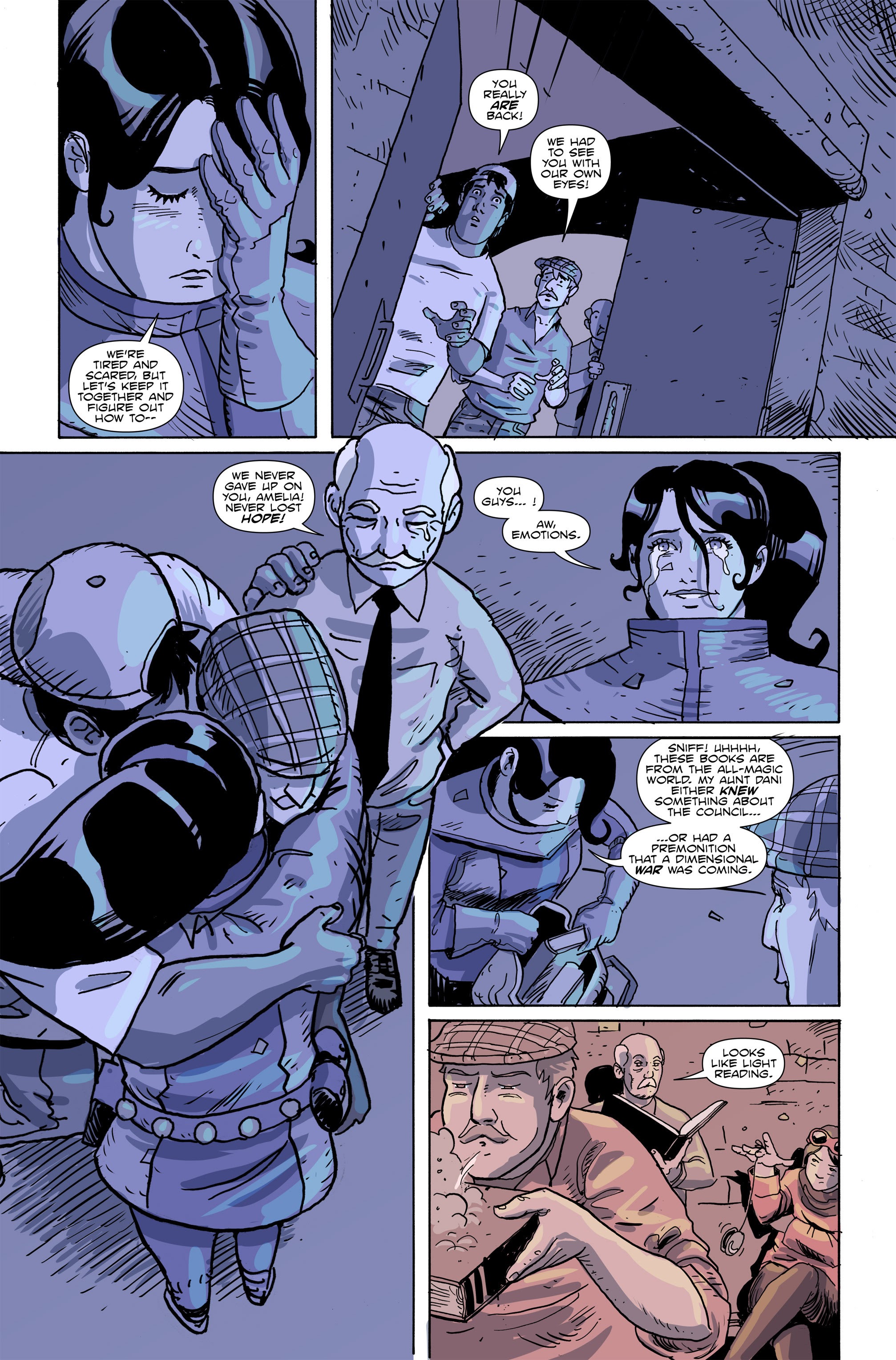 Read online Amelia Cole Versus The End of Everything comic -  Issue #25 - 12