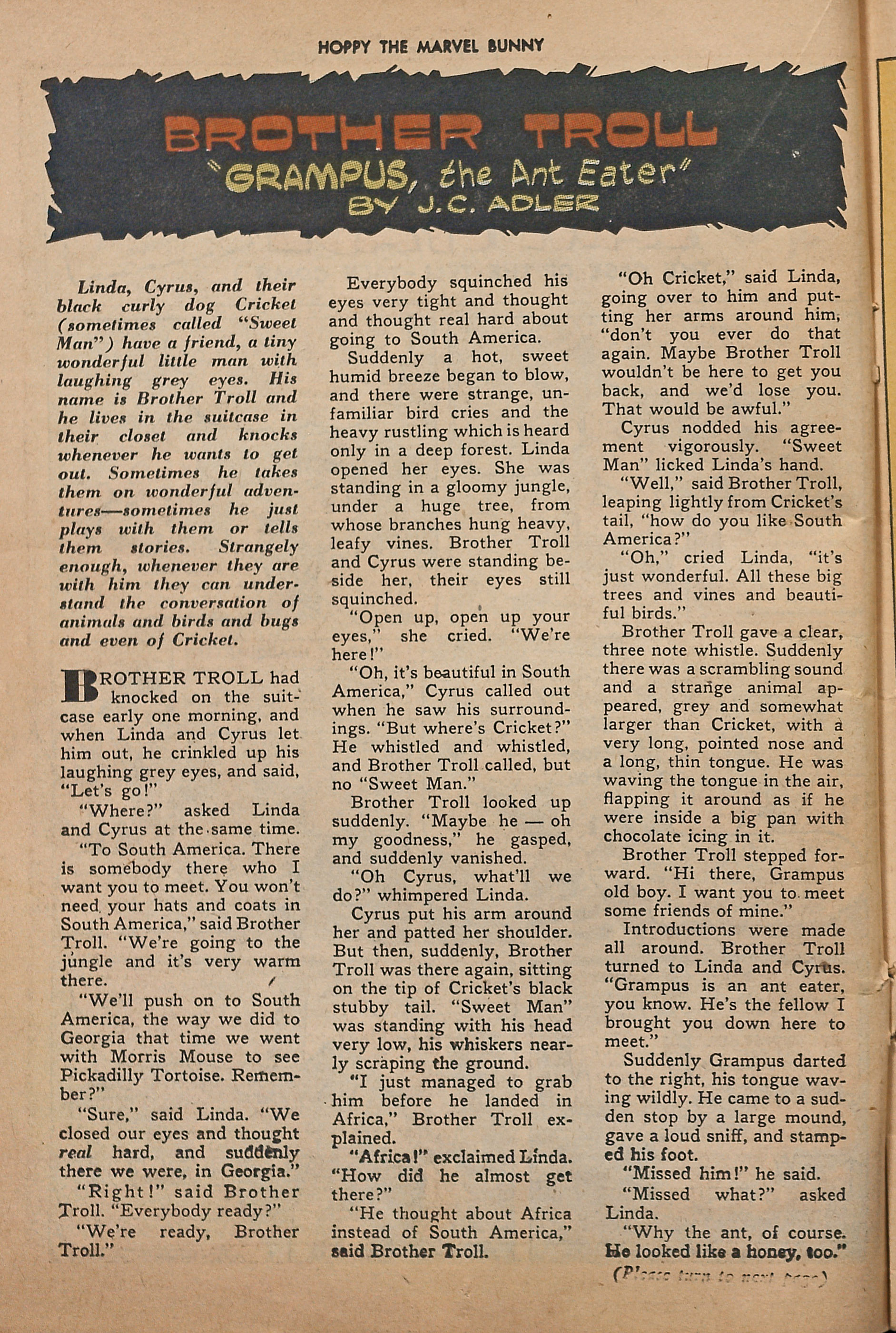 Read online Hoppy The Marvel Bunny comic -  Issue #12 - 20