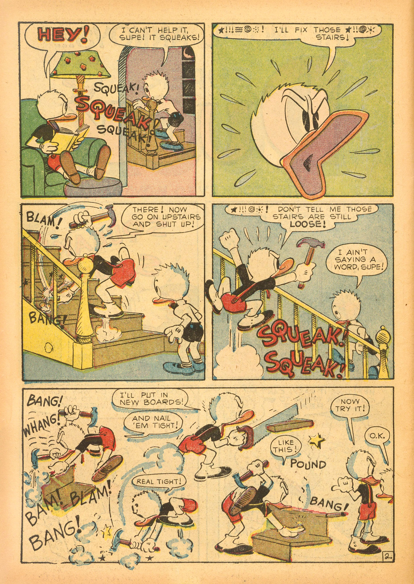 Read online Super Duck Comics comic -  Issue #19 - 44