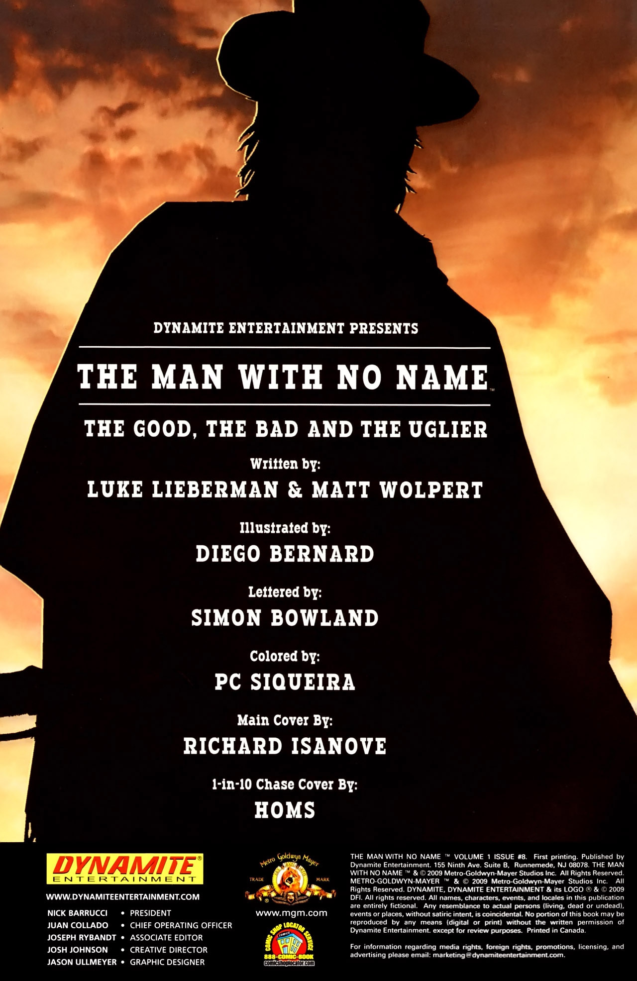 Read online The Man with No Name comic -  Issue #8 - 2