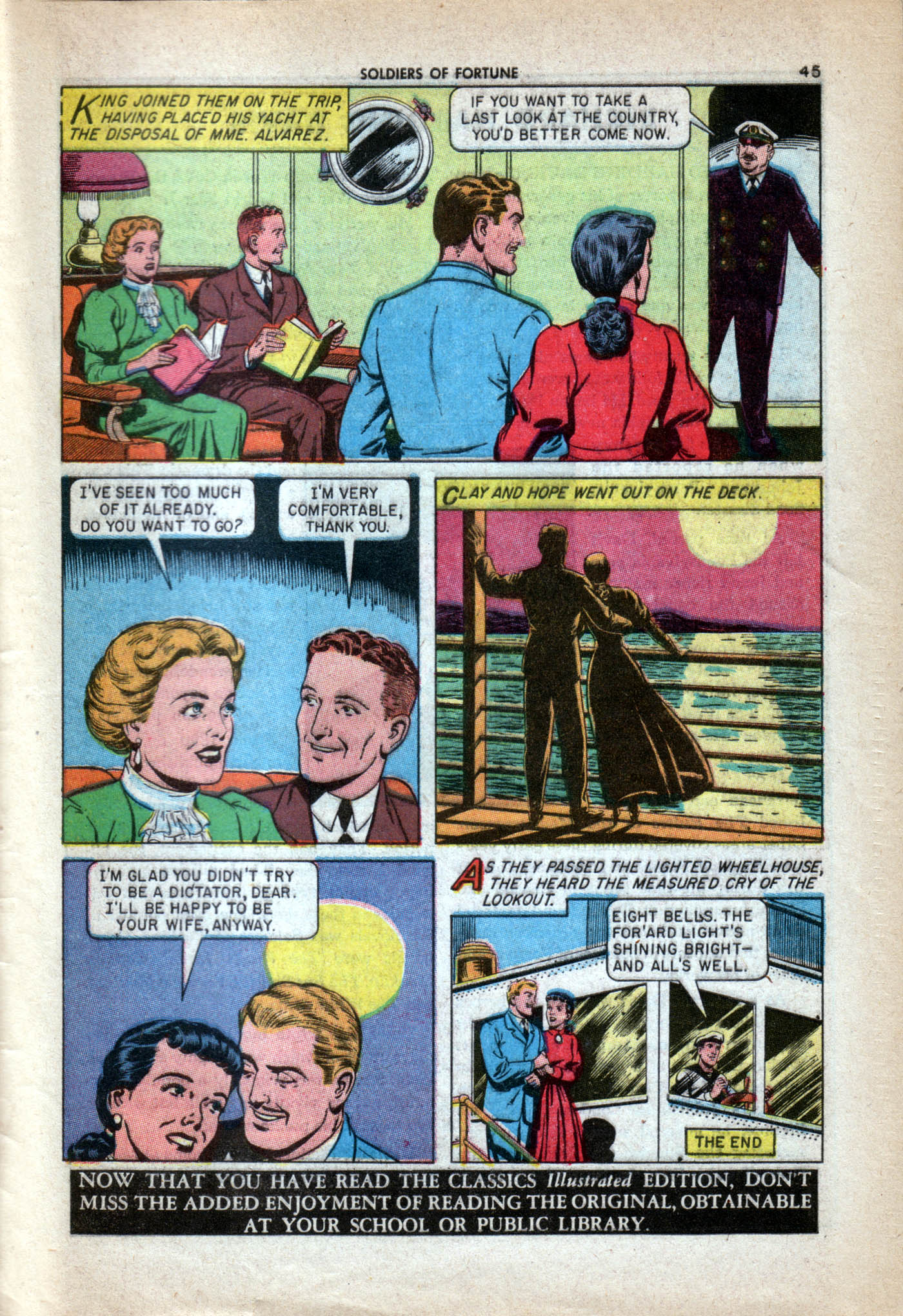 Read online Classics Illustrated comic -  Issue #119 - 47