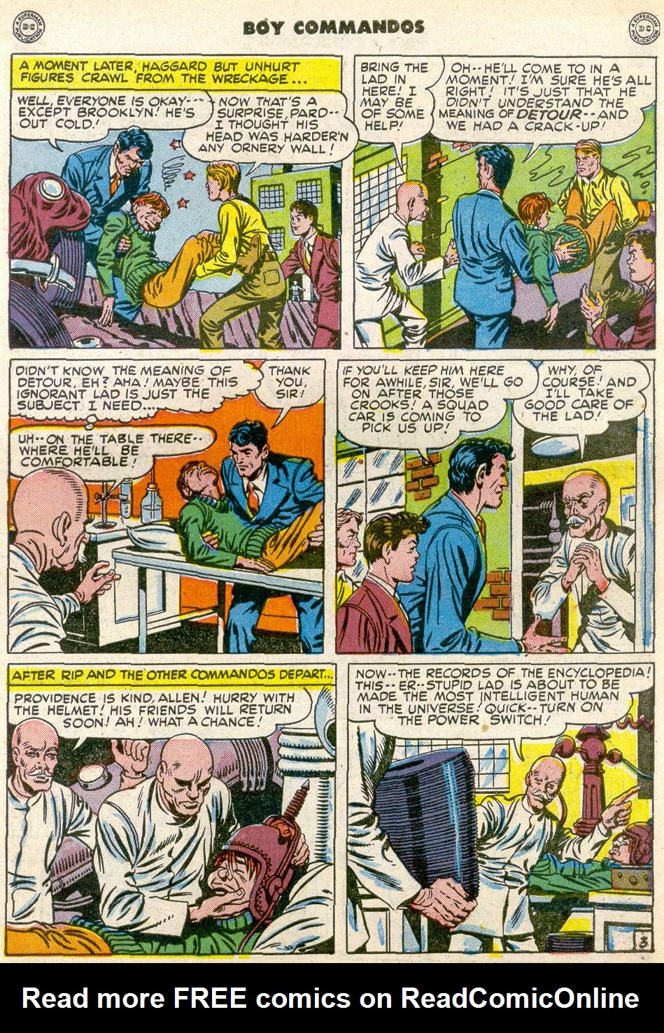 Read online Boy Commandos comic -  Issue #31 - 5