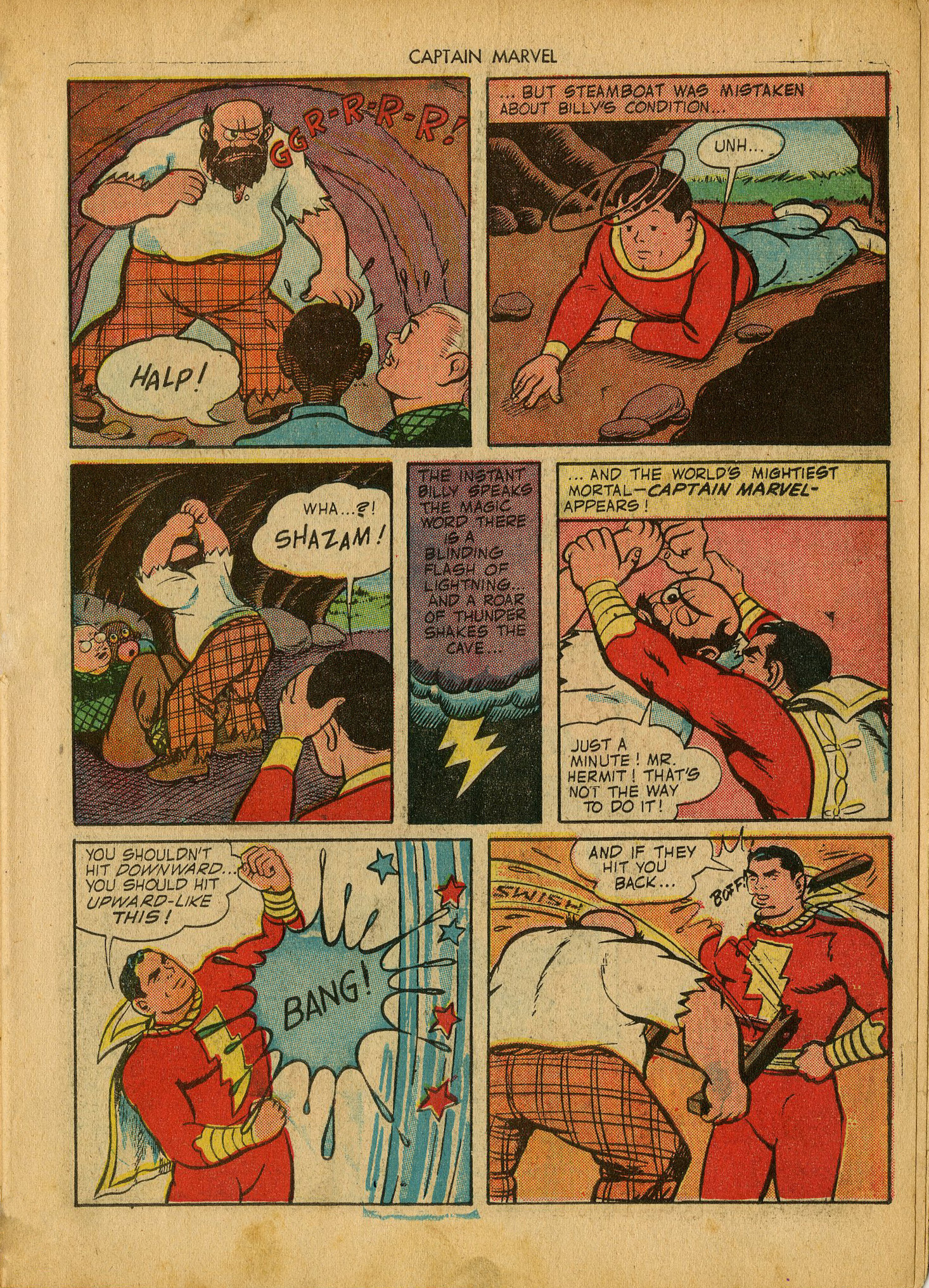 Read online Captain Marvel Adventures comic -  Issue #25 - 27