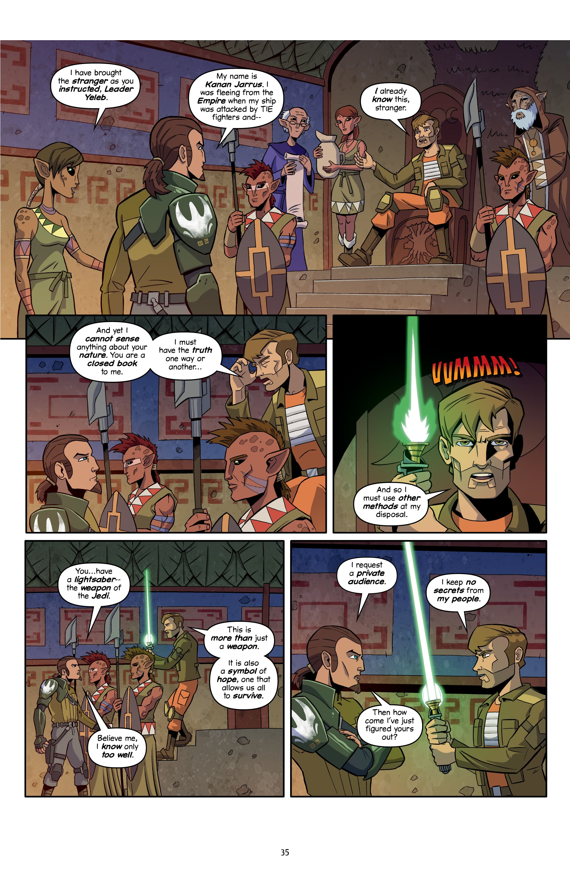 Read online Star Wars: Rebels comic -  Issue # TPB (Part 1) - 36