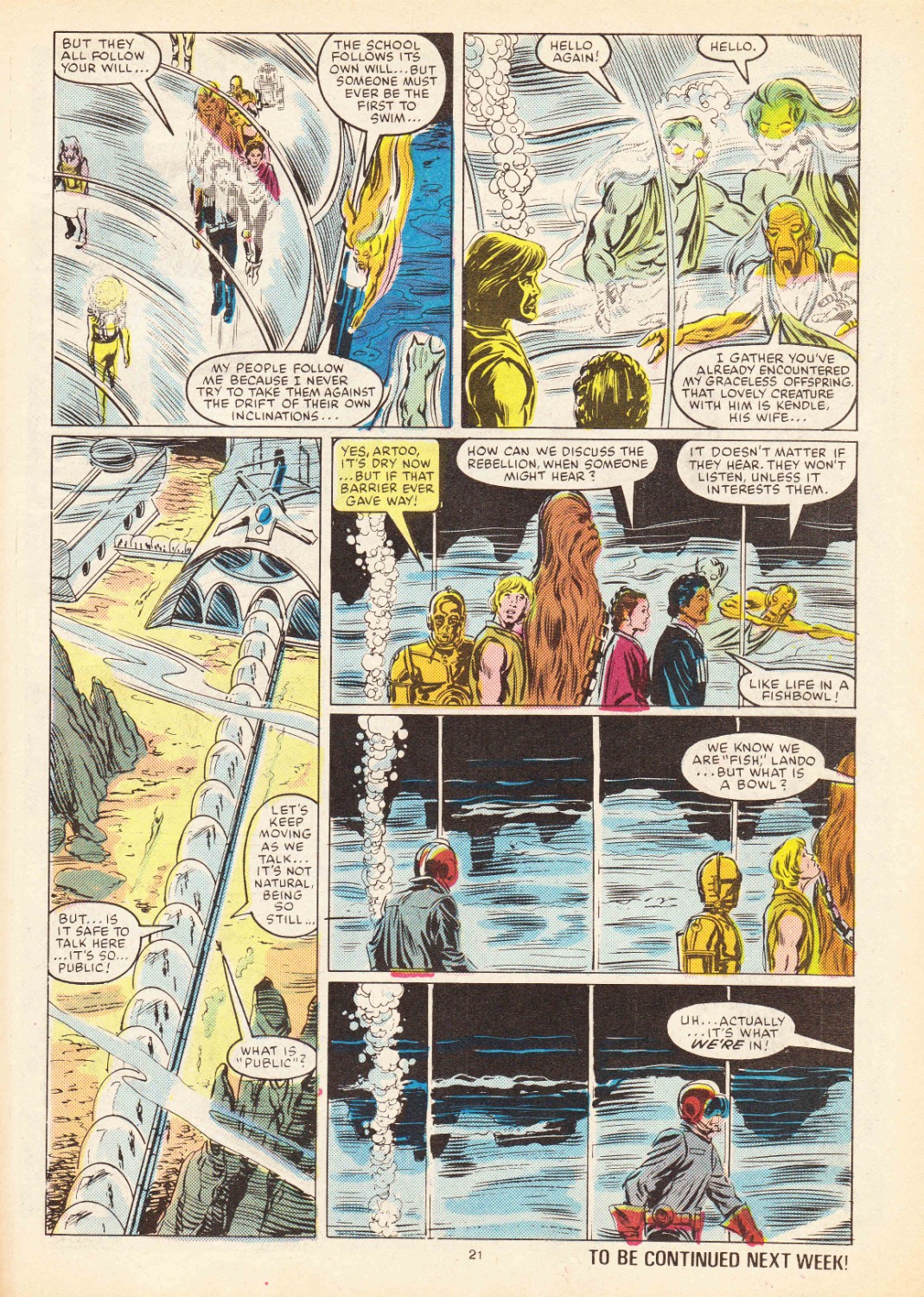 Read online Return of the Jedi comic -  Issue #7 - 21
