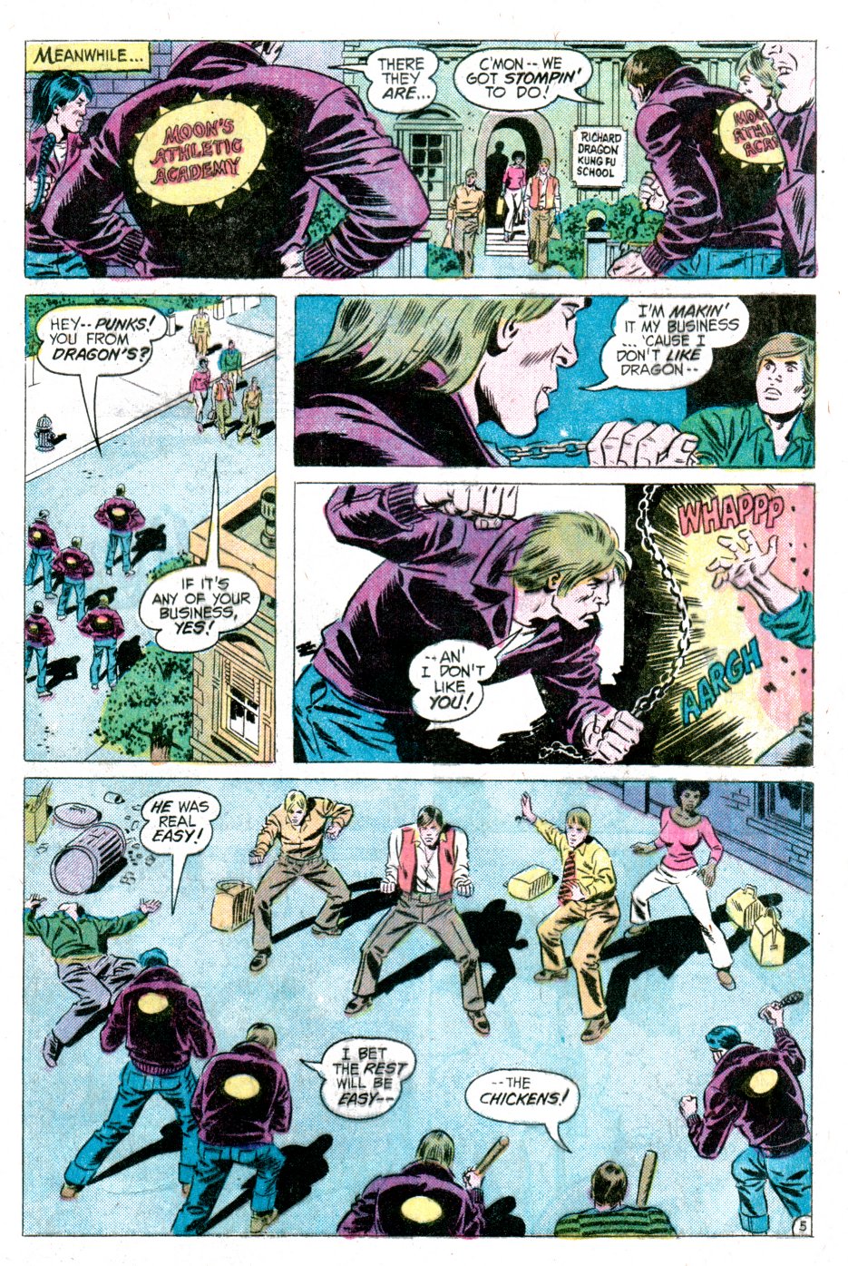 Read online Richard Dragon, Kung-Fu Fighter comic -  Issue #7 - 6