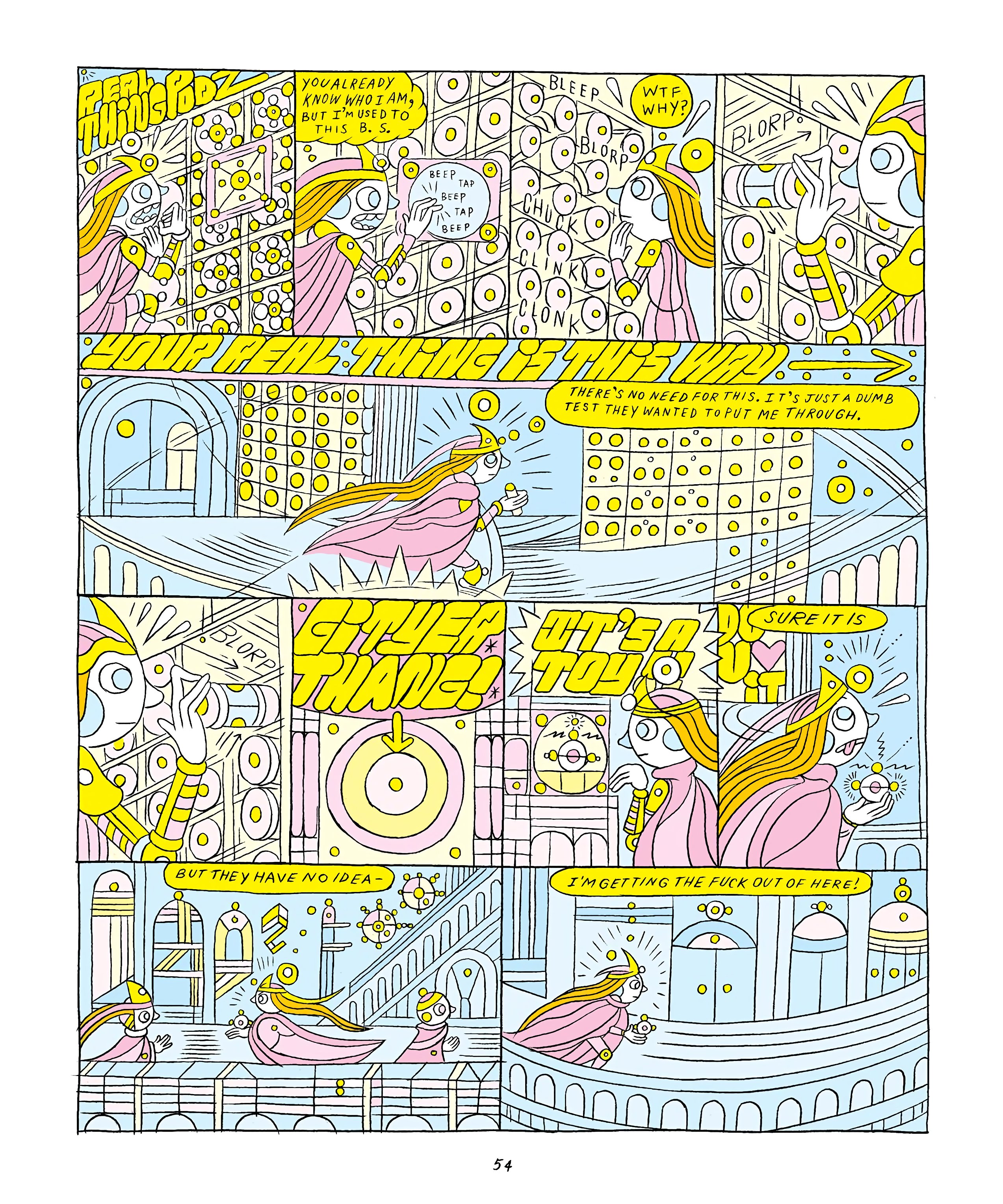 Read online Halcyon: Hermeneutics or The New Cartoon Utopia comic -  Issue # TPB - 55
