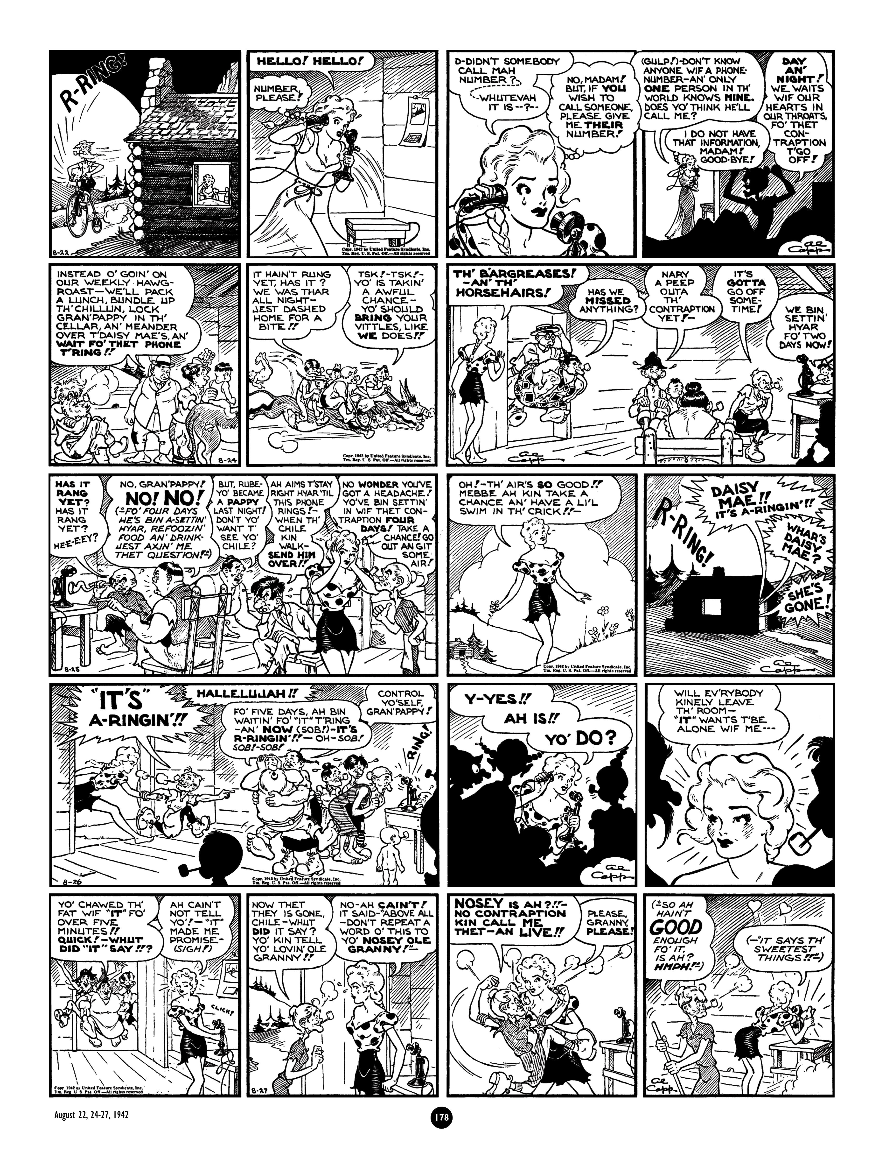 Read online Al Capp's Li'l Abner Complete Daily & Color Sunday Comics comic -  Issue # TPB 4 (Part 2) - 80