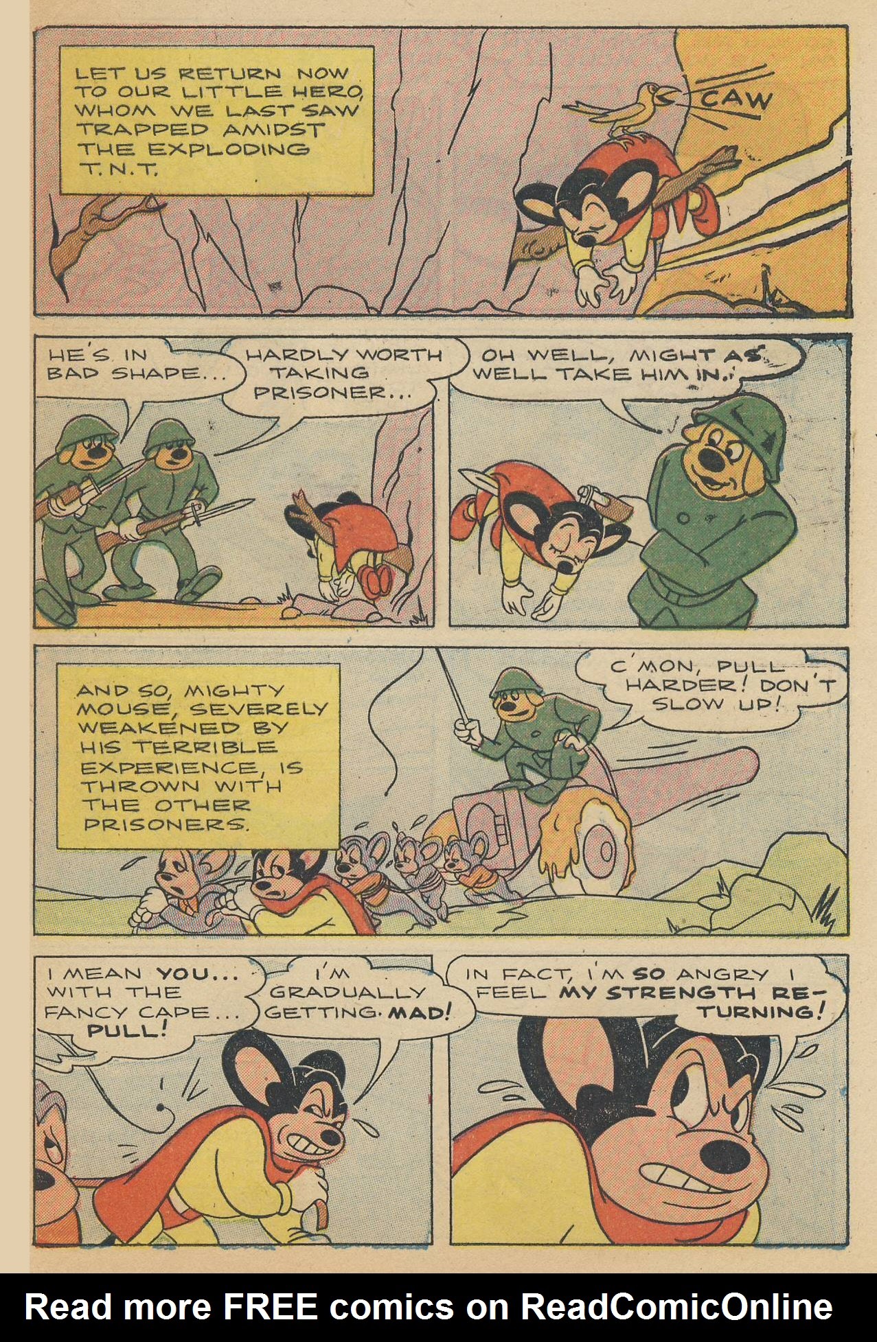 Read online Paul Terry's Mighty Mouse Comics comic -  Issue #45 - 93