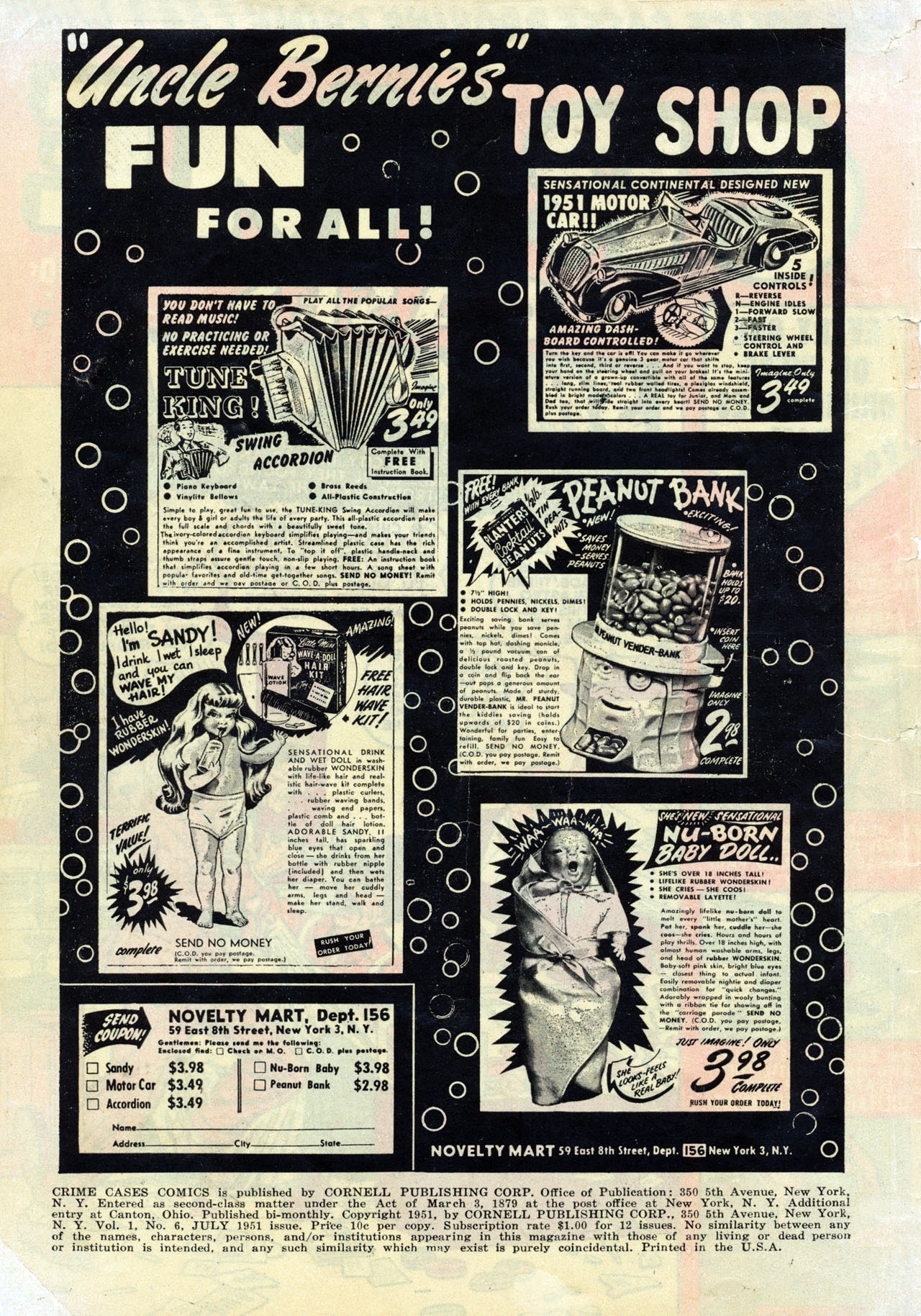 Read online Crime Cases Comics (1951) comic -  Issue #6 - 2