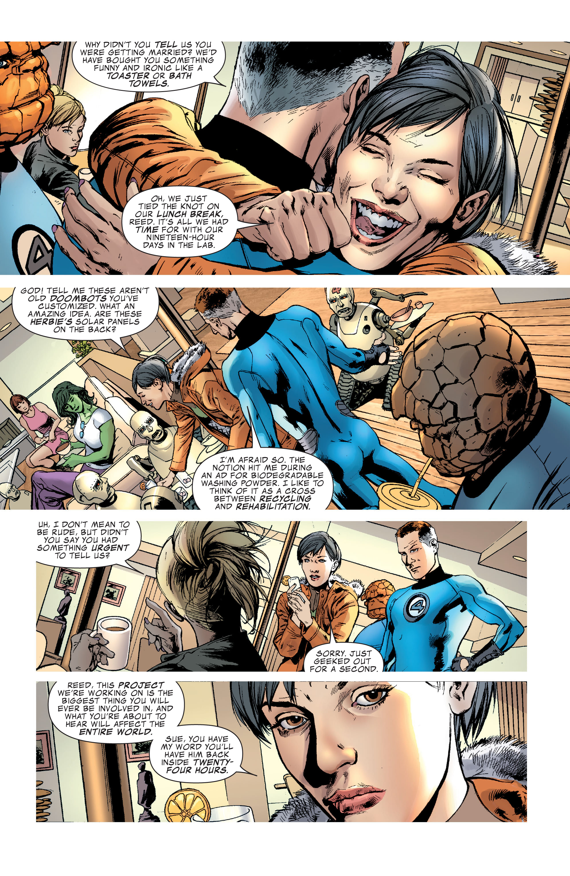 Read online Fantastic Four by Millar & Hitch Omnibus comic -  Issue # TPB (Part 1) - 18