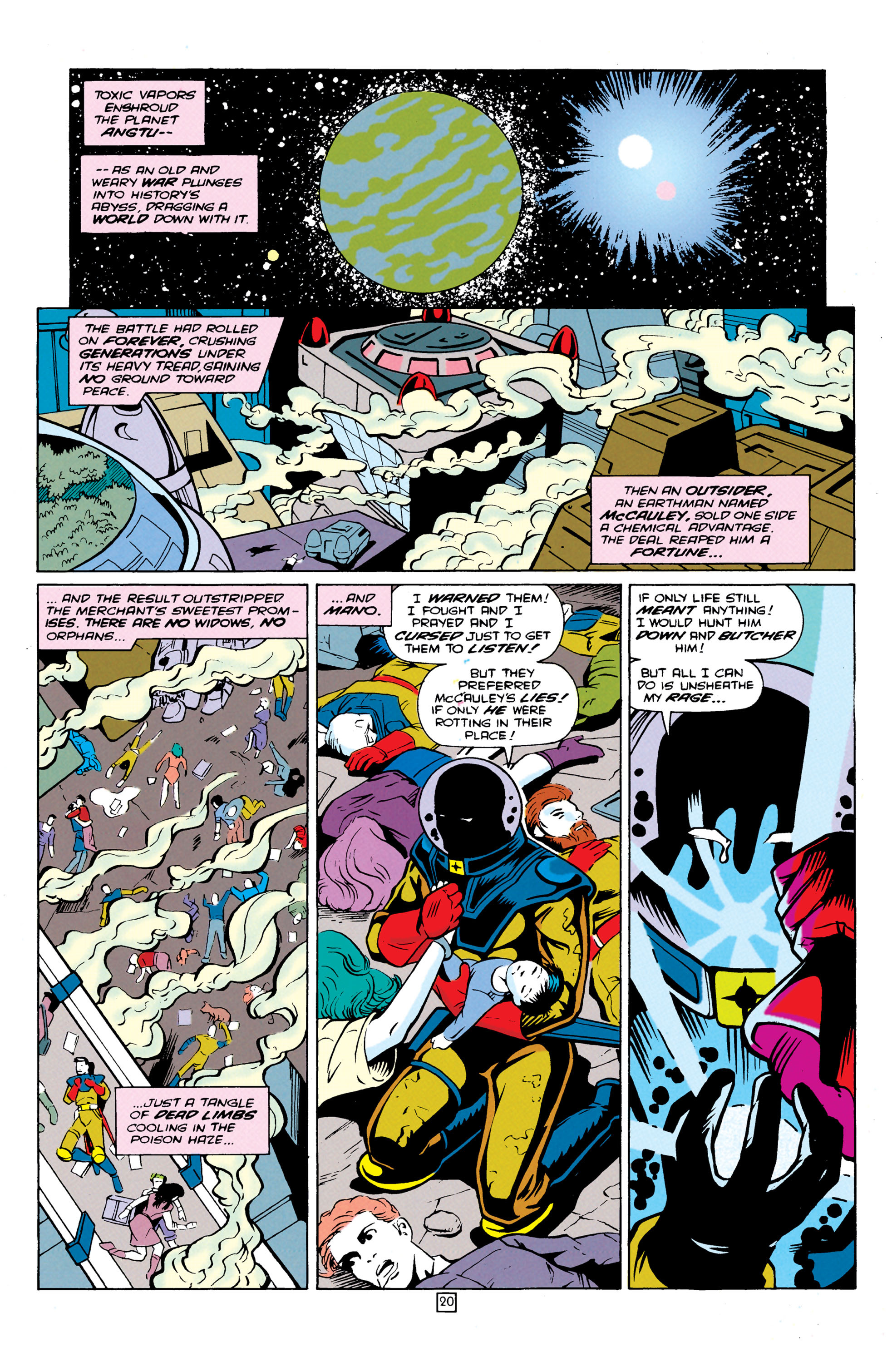 Read online Legionnaires comic -  Issue #19 - 21