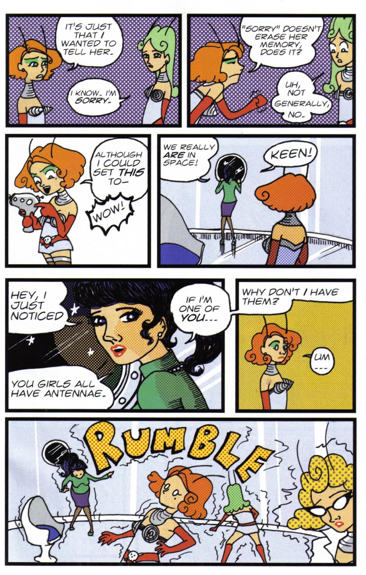 Read online I Was Kidnapped By Lesbian Pirates From Outer Space comic -  Issue #1 - 21