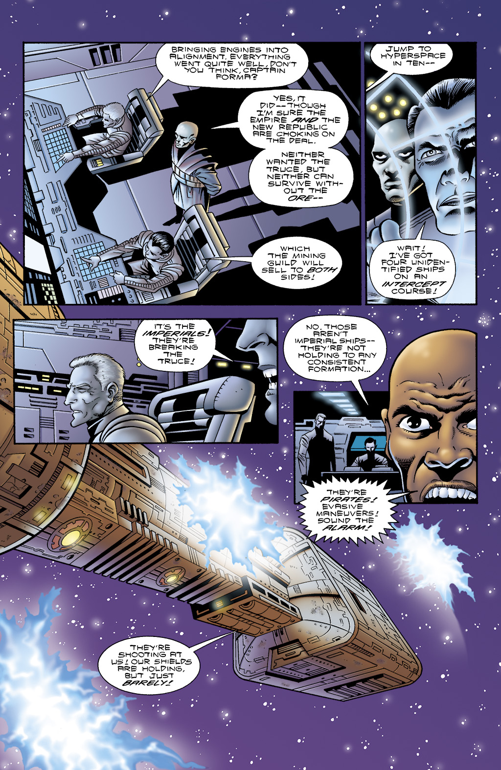 Read online Star Wars: Crimson Empire II - Council of Blood comic -  Issue #1 - 4