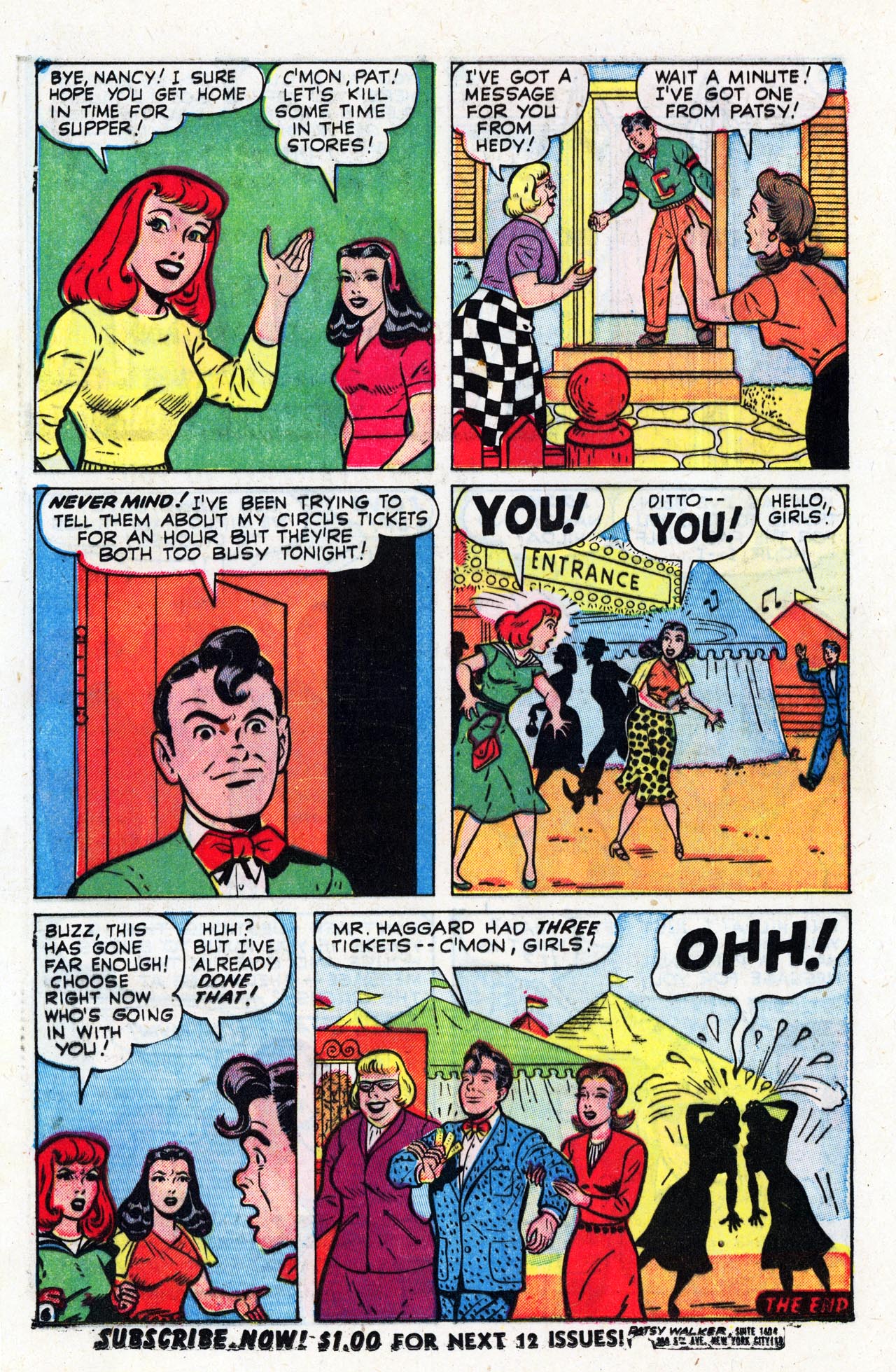 Read online Patsy Walker comic -  Issue #34 - 15