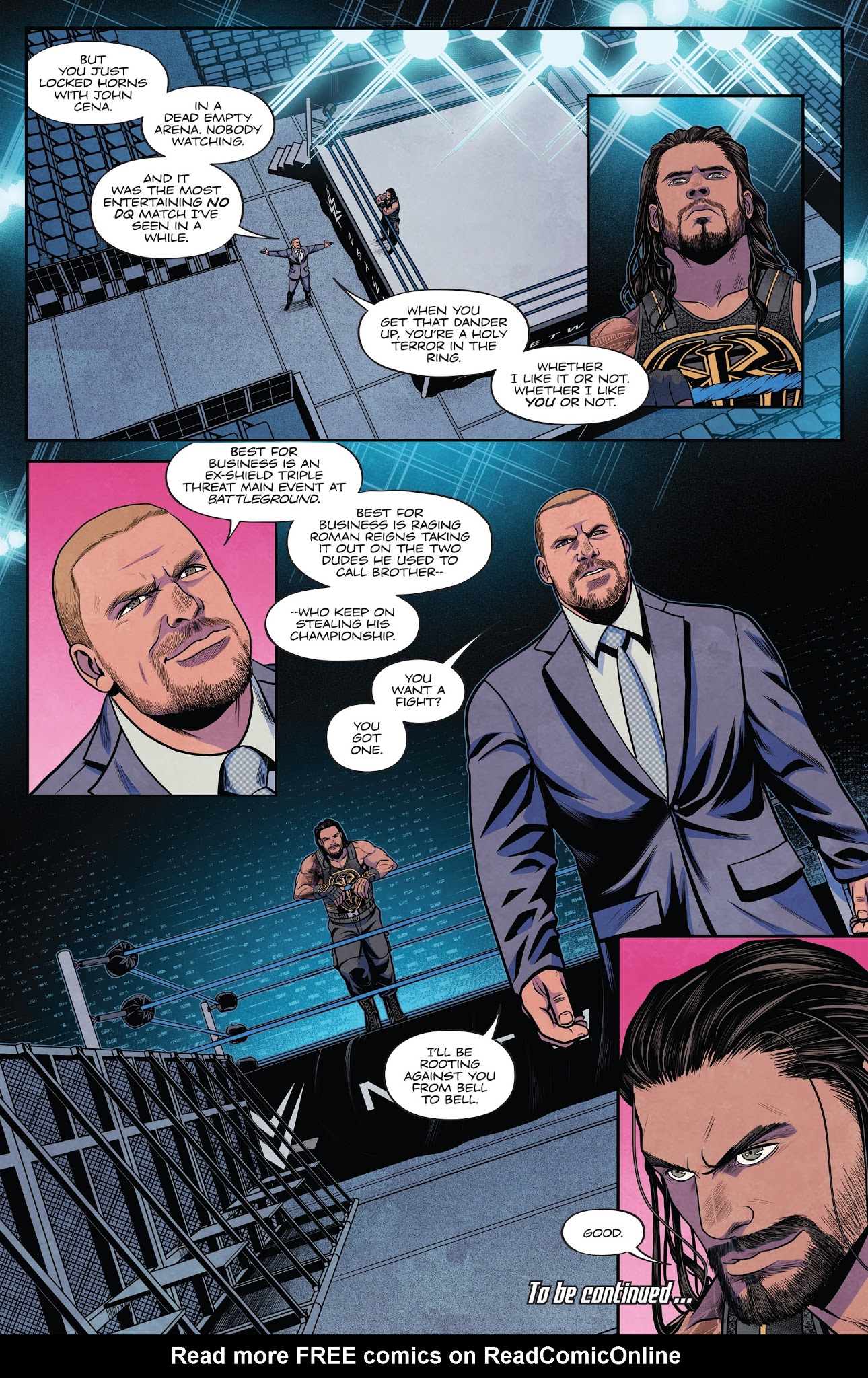 Read online WWE comic -  Issue #11 - 22