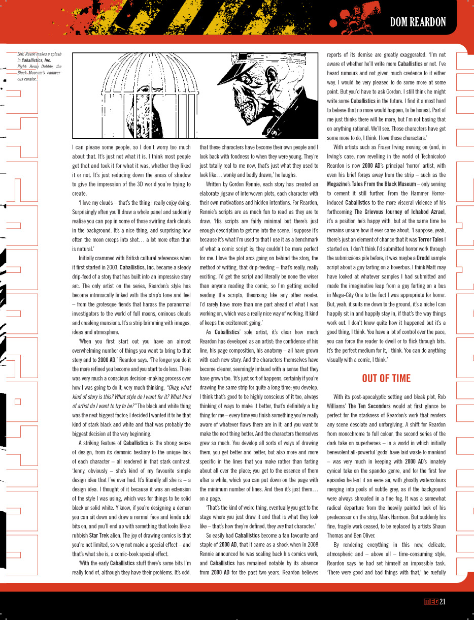 Read online Judge Dredd Megazine (Vol. 5) comic -  Issue #295 - 21