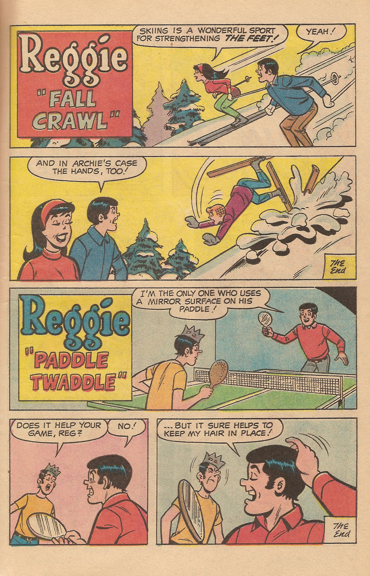 Read online Reggie's Wise Guy Jokes comic -  Issue #5 - 23