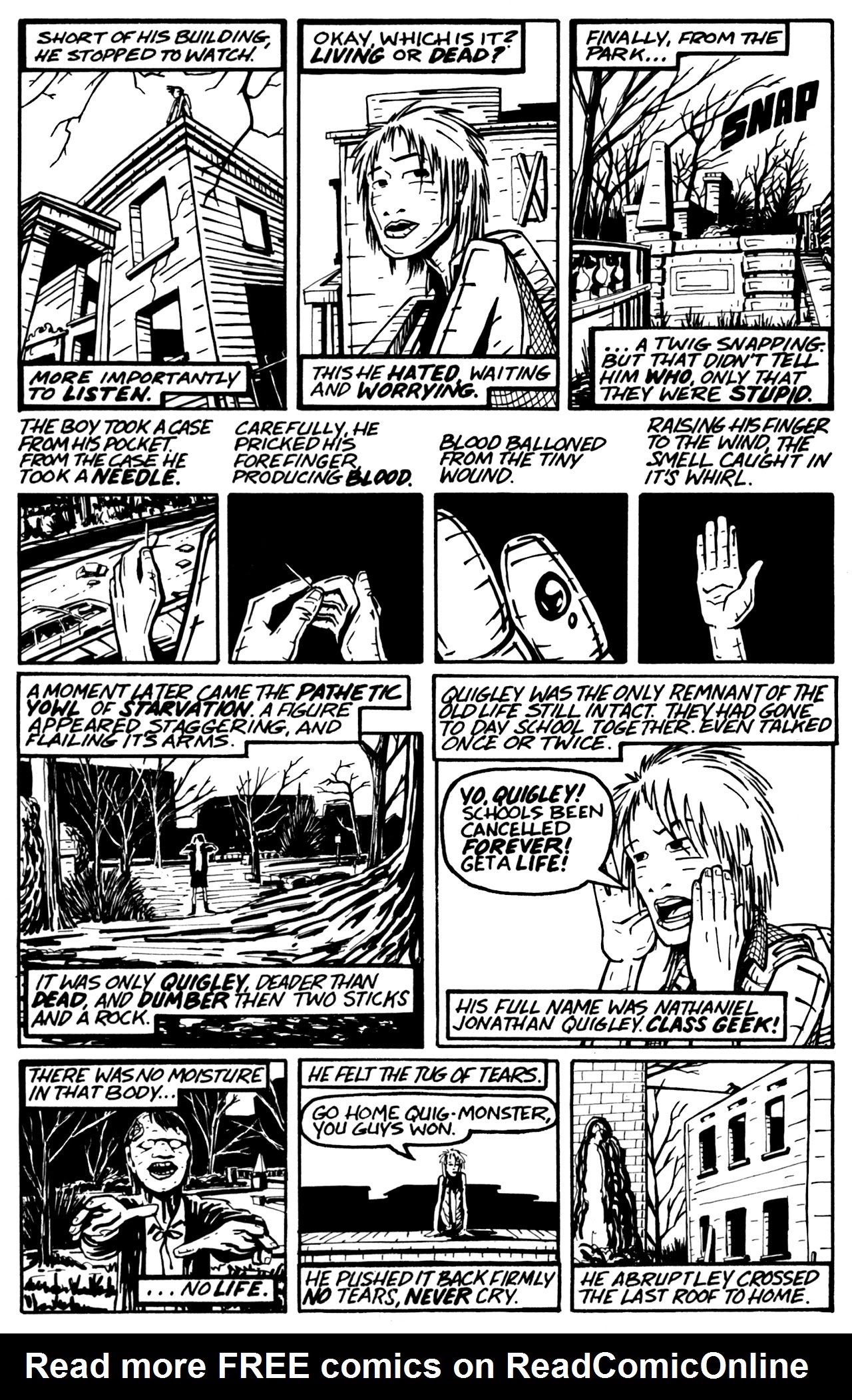 Read online Scab comic -  Issue #1 - 10