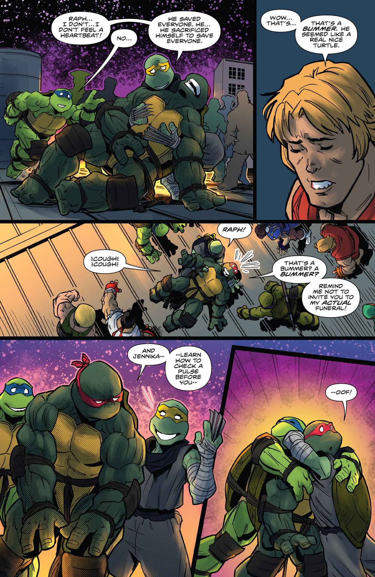 Read online Teenage Mutant Ninja Turtles vs. Street Fighter comic -  Issue #5 - 17
