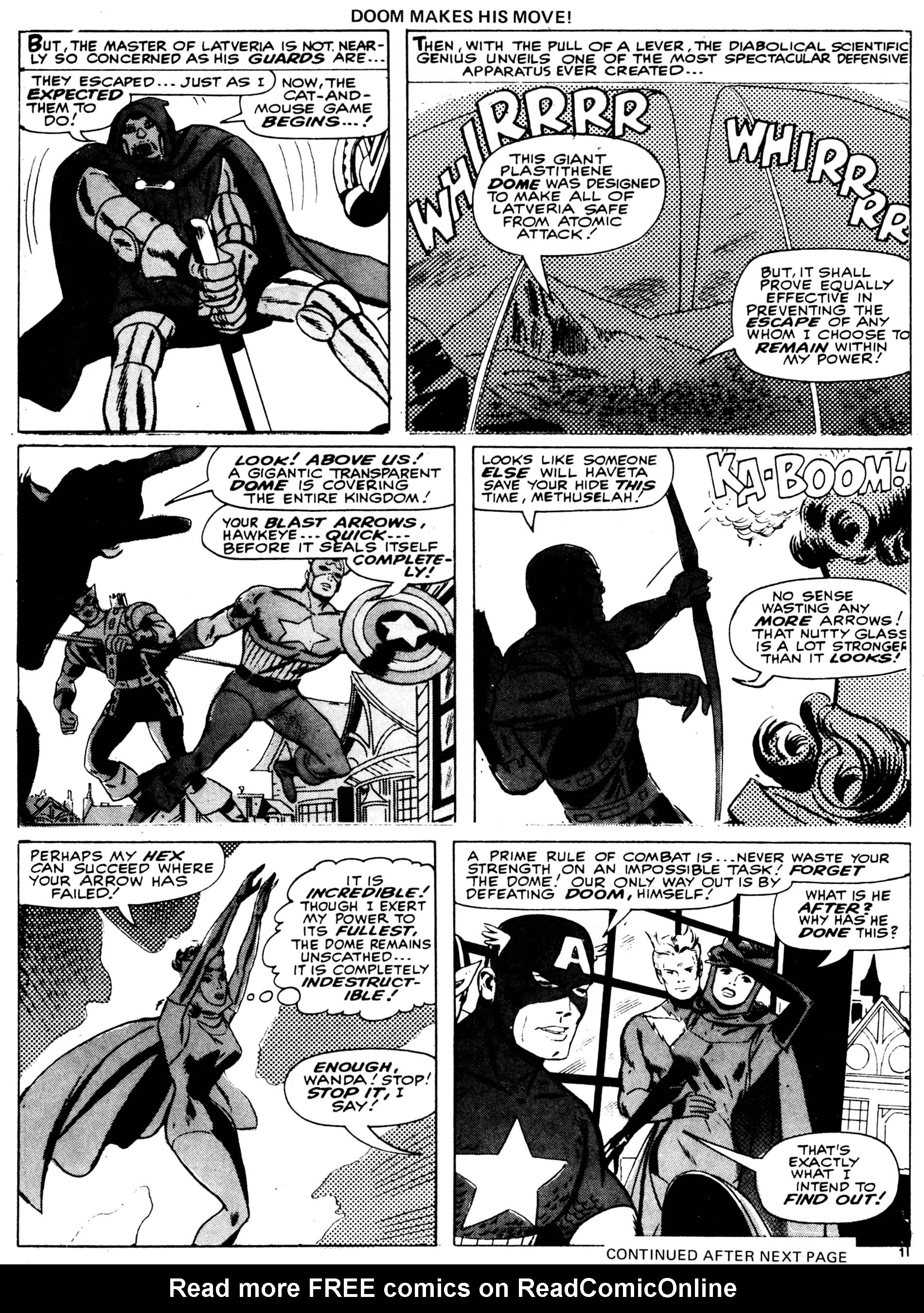 Read online The Avengers (1973) comic -  Issue #22 - 11