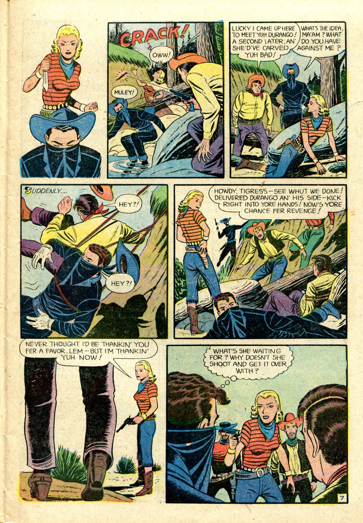 Read online Charles Starrett as The Durango Kid comic -  Issue #32 - 9