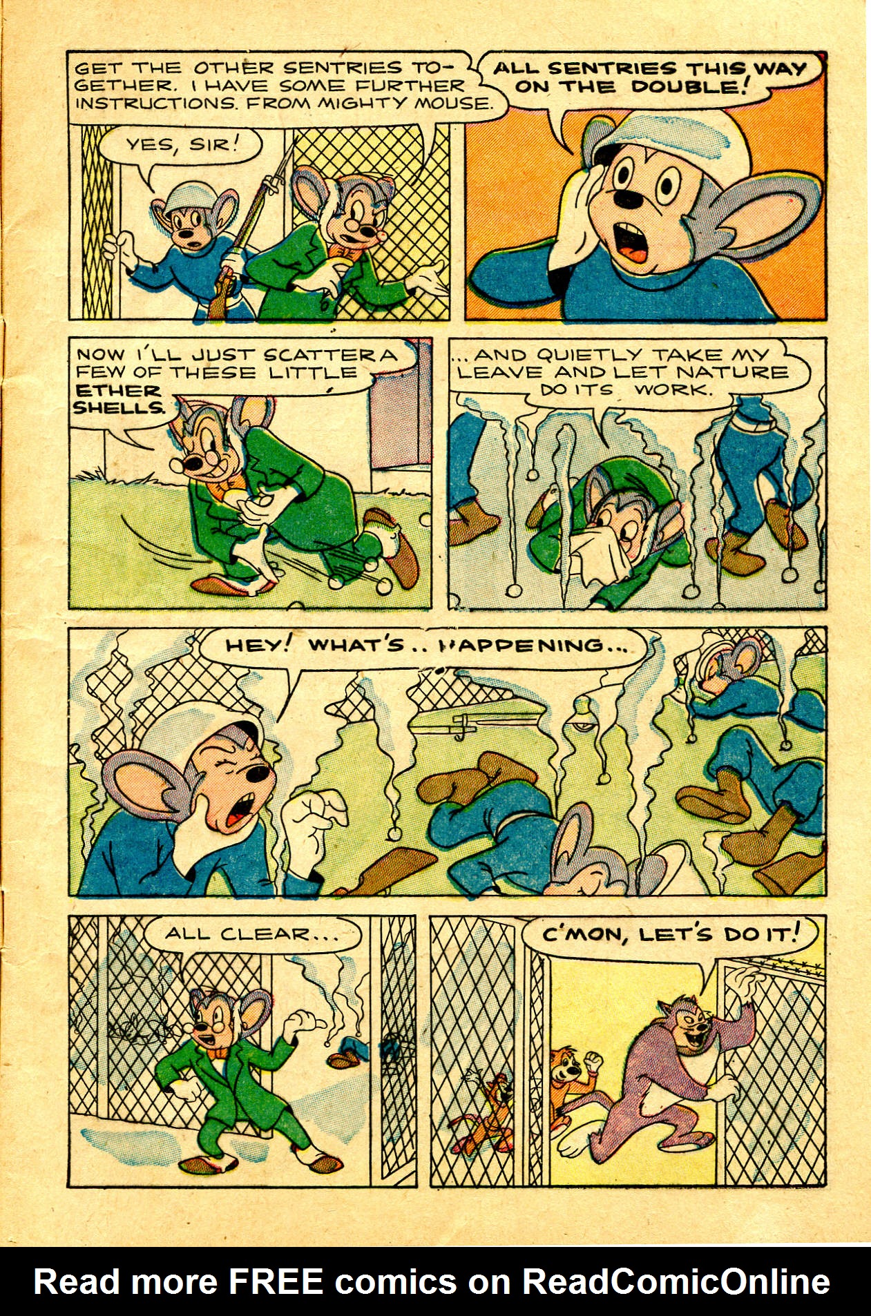 Read online Paul Terry's Mighty Mouse Comics comic -  Issue #42 - 5